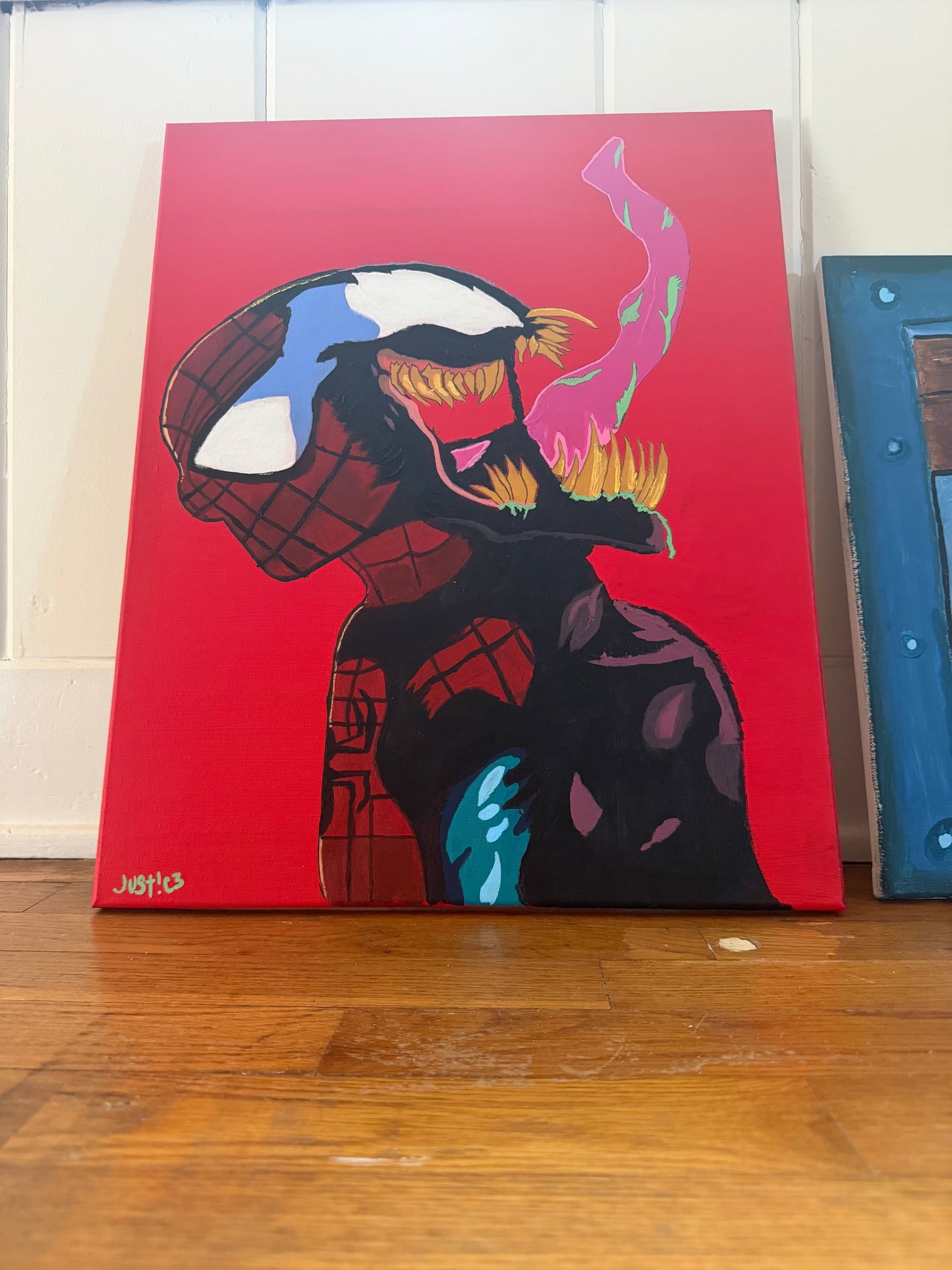 "Spider-Venom" Painting (16x20)