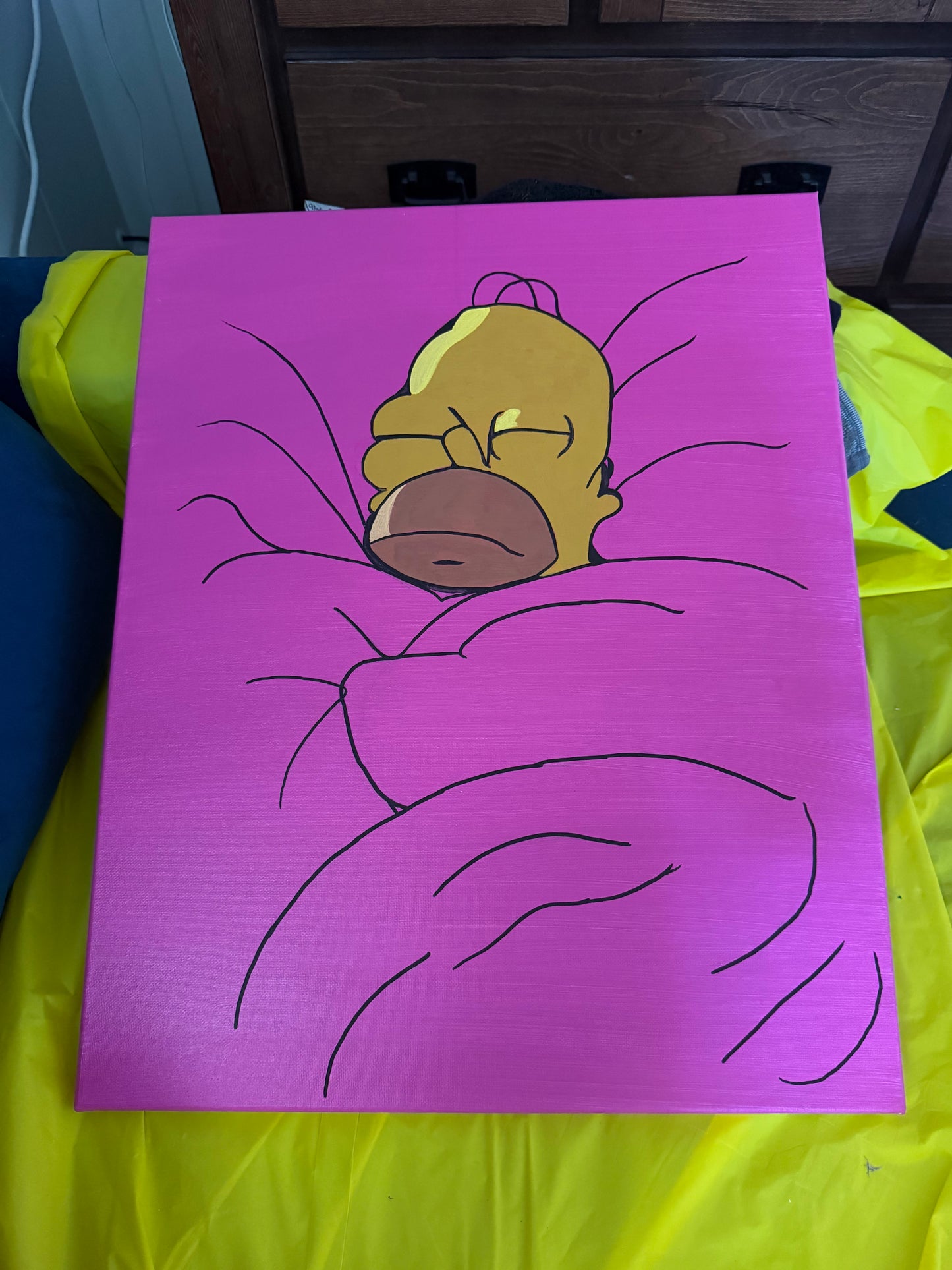 "Homer" Painting (16x20)
