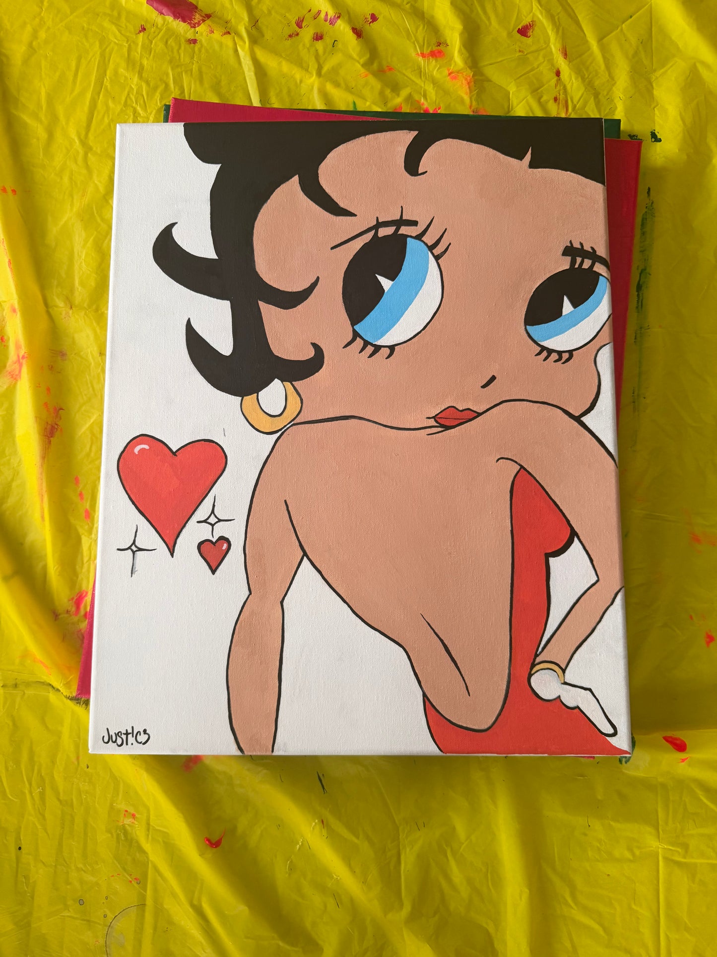 "Betty" Painting (16x20)