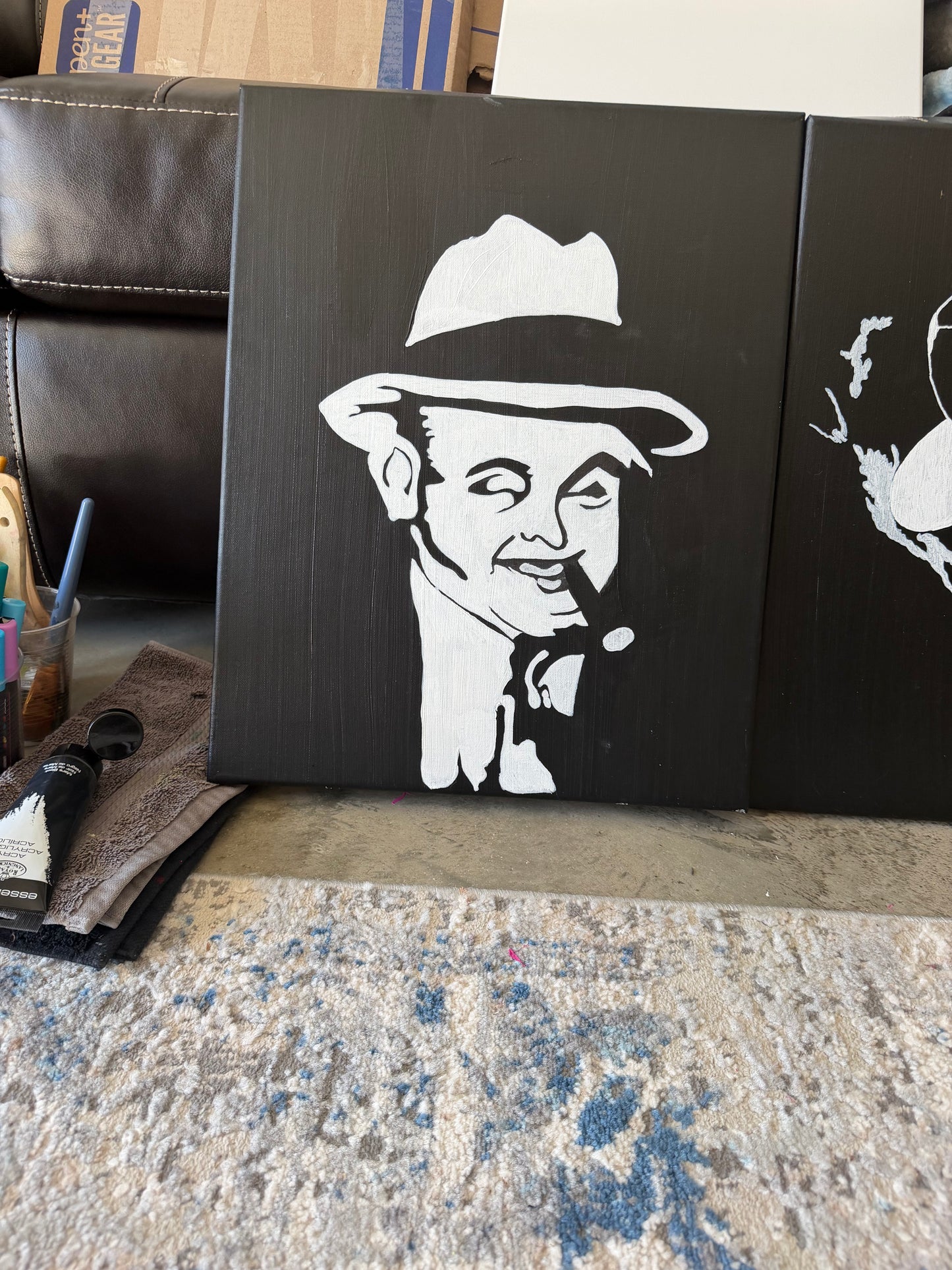 "Capone" Painting (16x20)