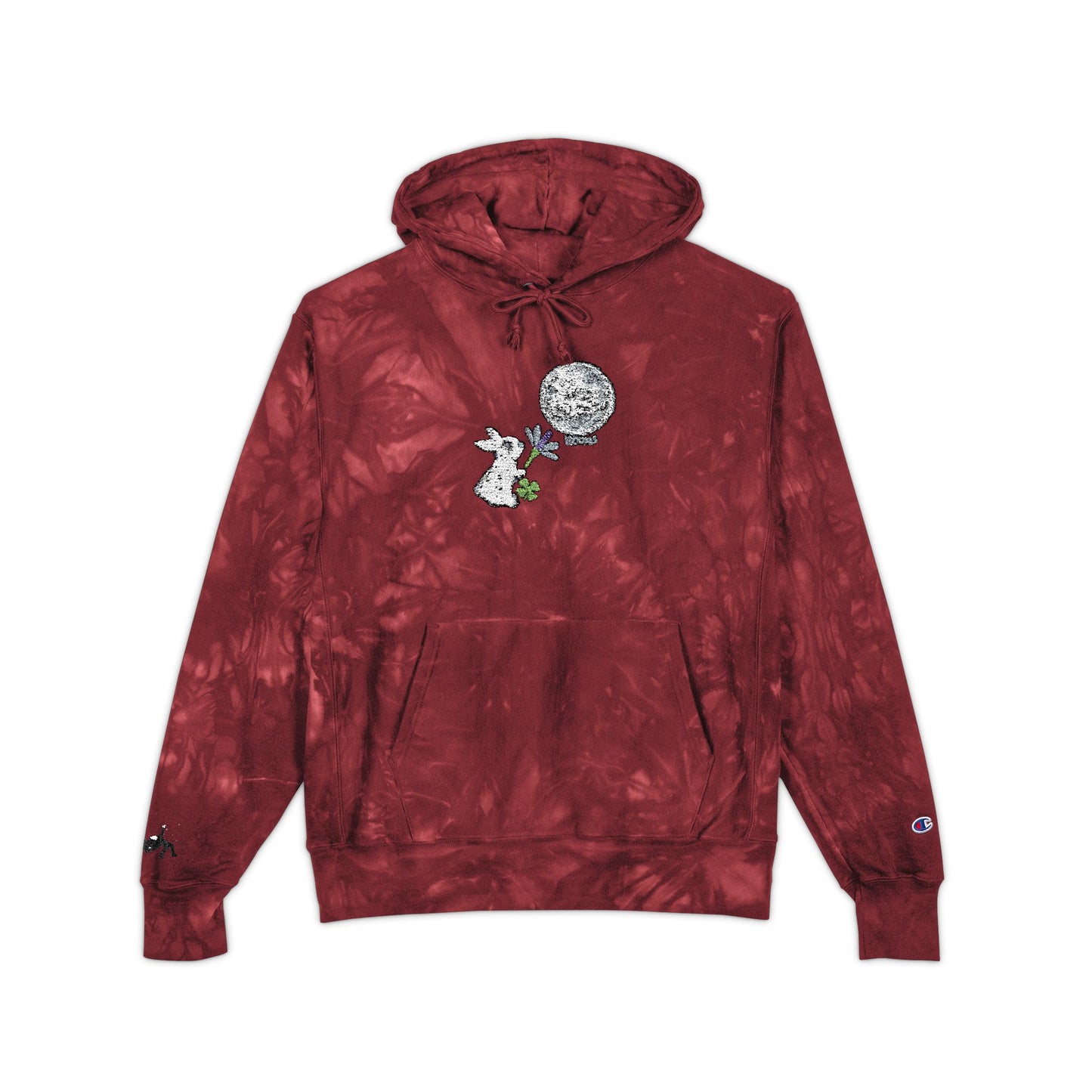 "Moons" Stitched Champion Hoodie