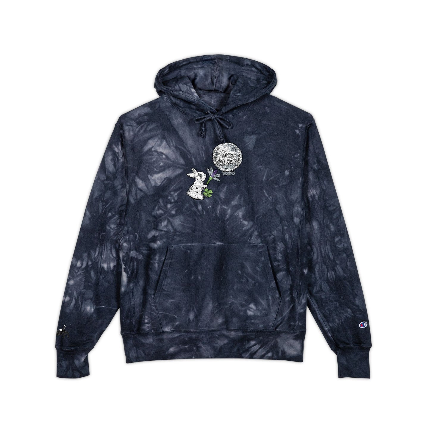 "Moons" Stitched Champion Hoodie