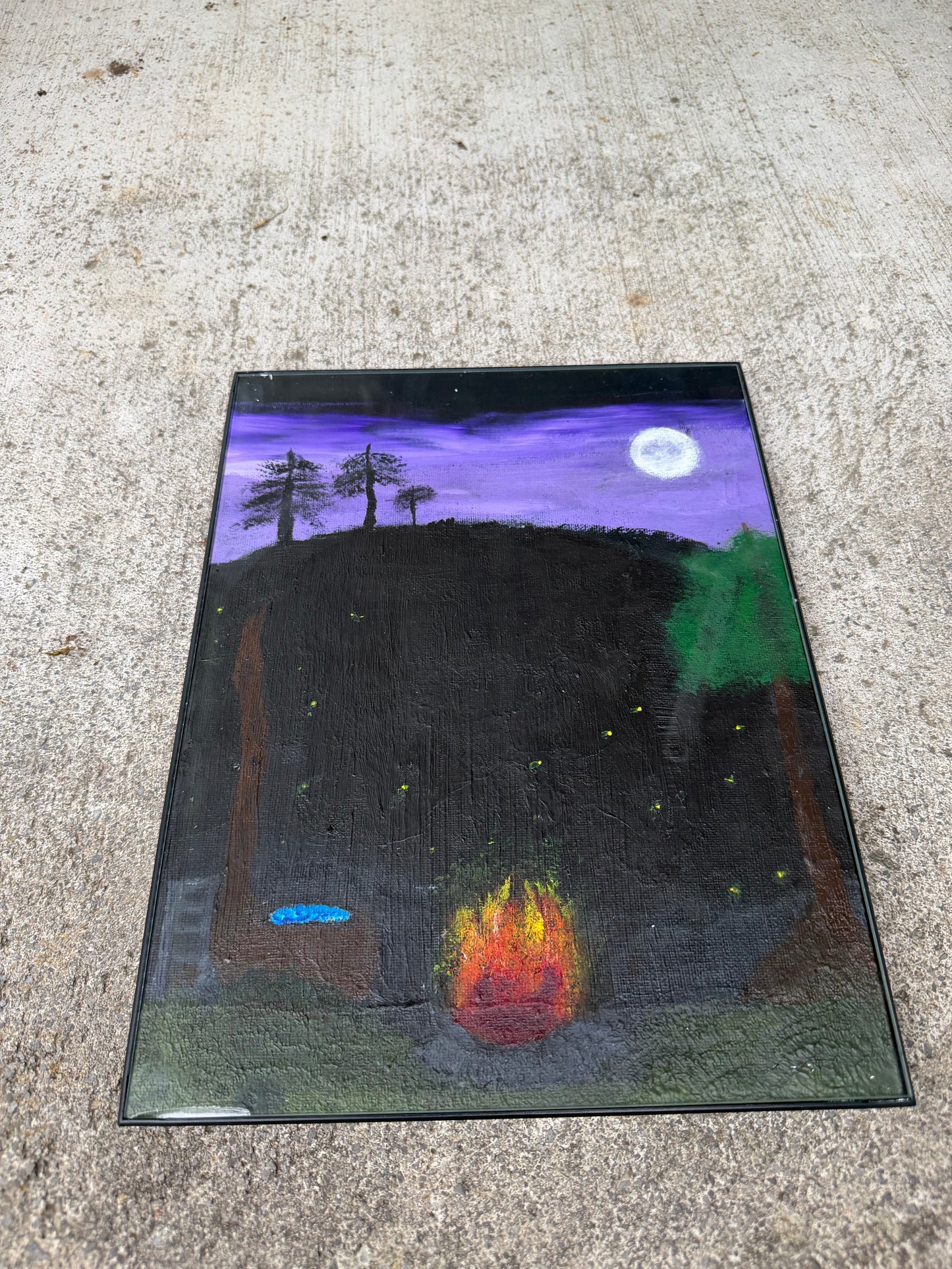 Open Flame Painting (1 of 1)