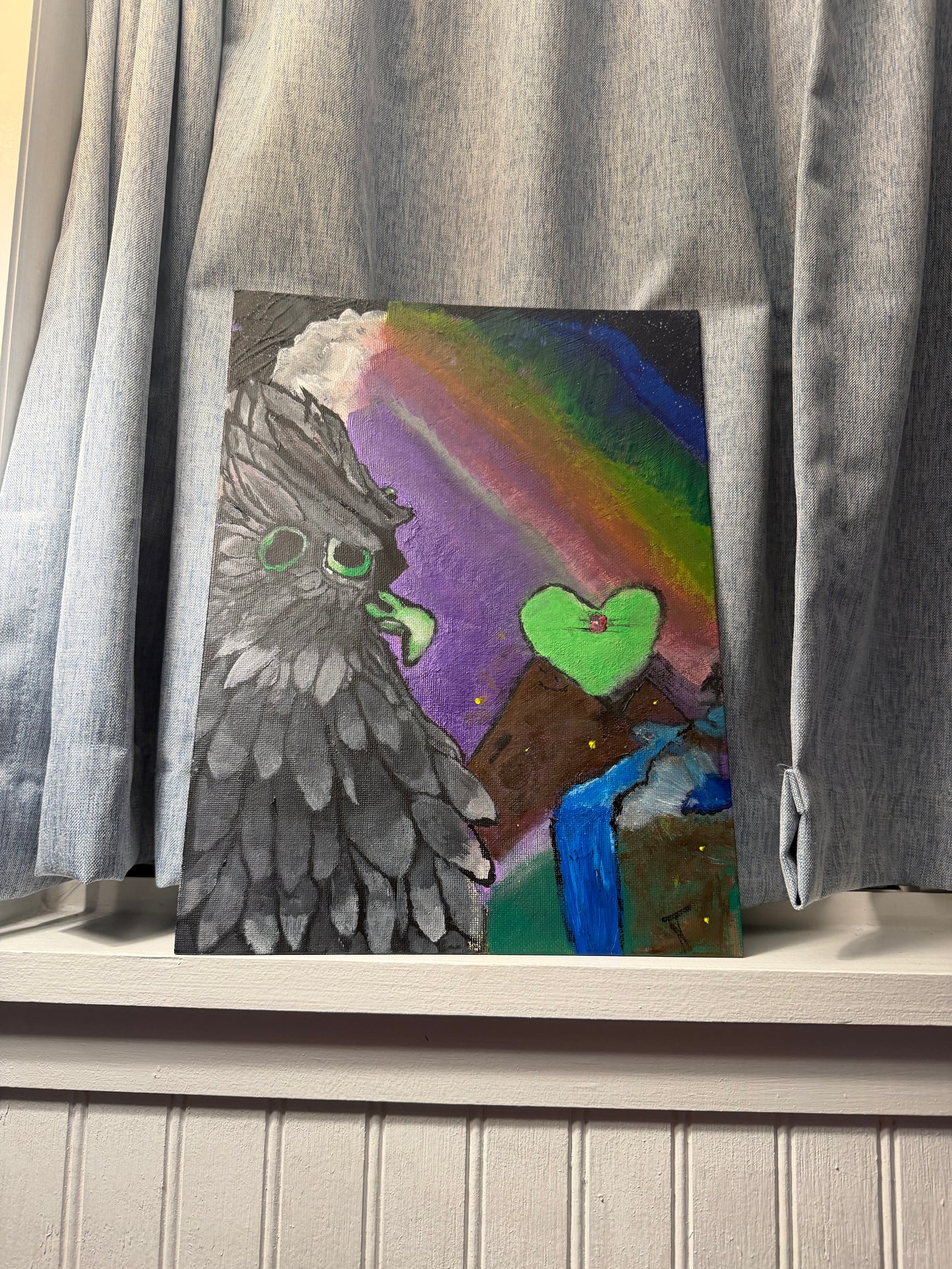 Innerstand Glow in the Dark Painting