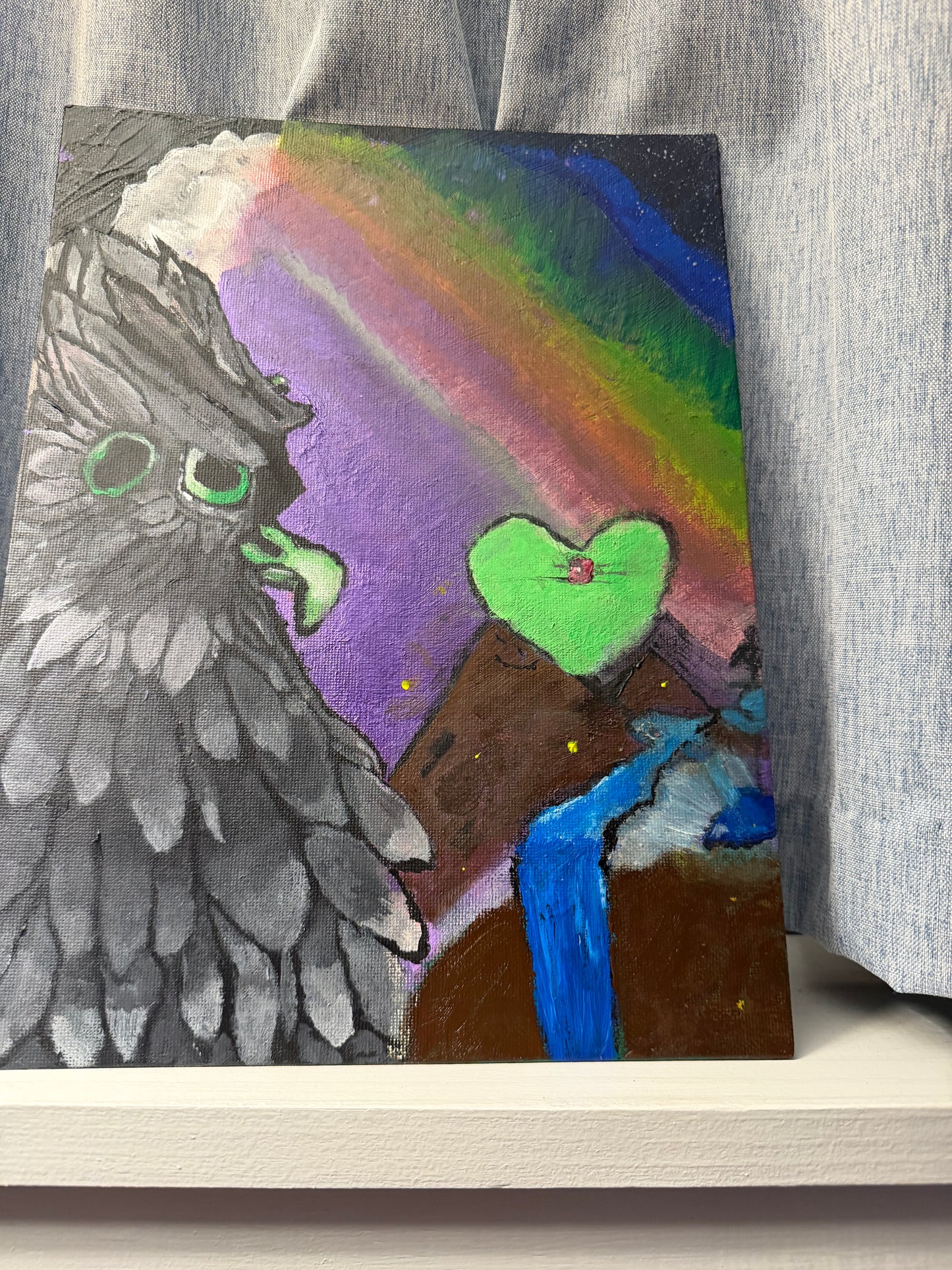 Innerstand Glow in the Dark Painting