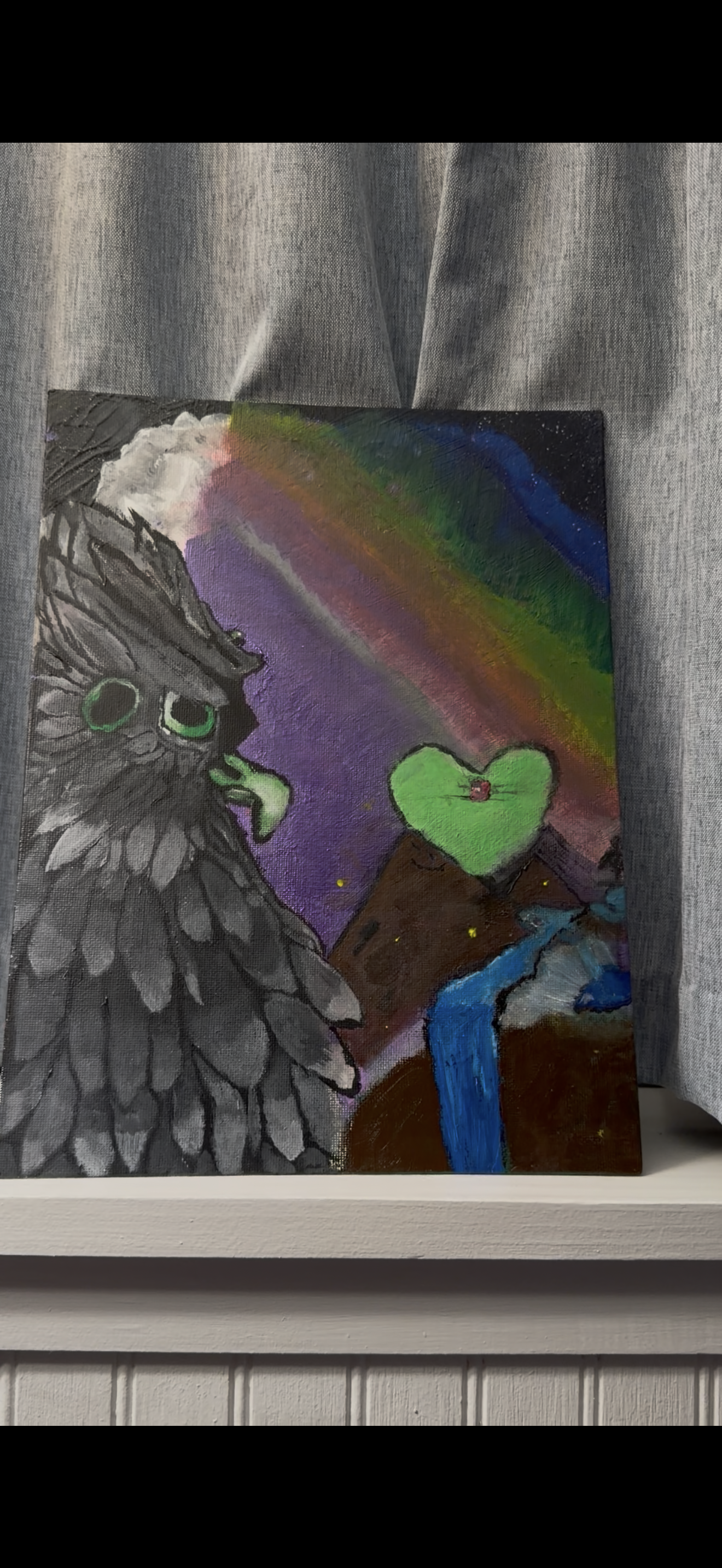 Innerstand Glow in the Dark Painting