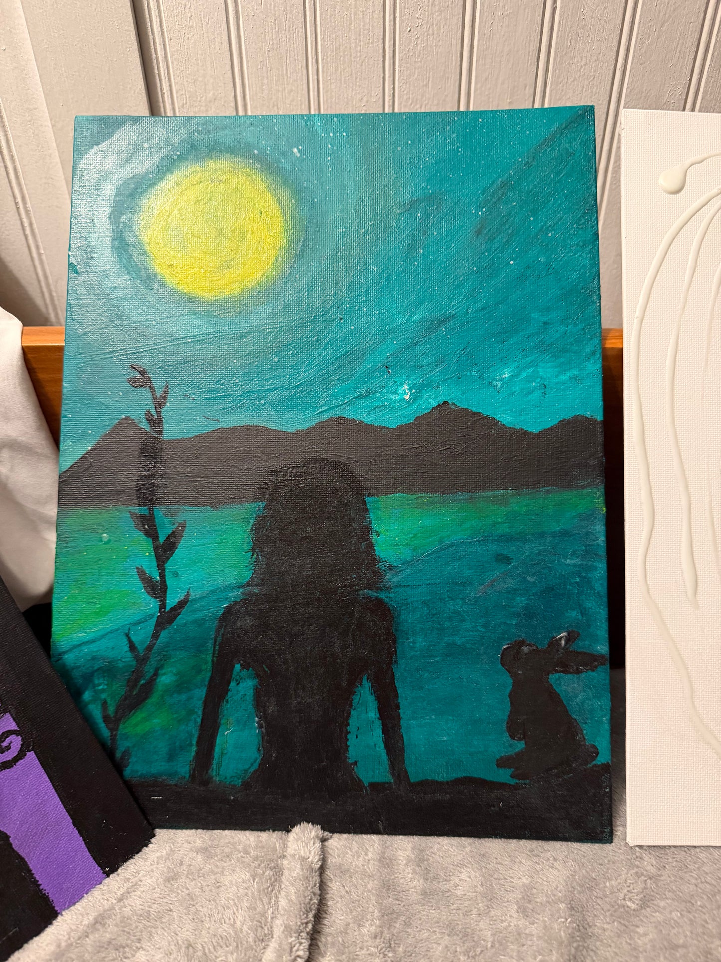 Walk Glow In The Dark Painting