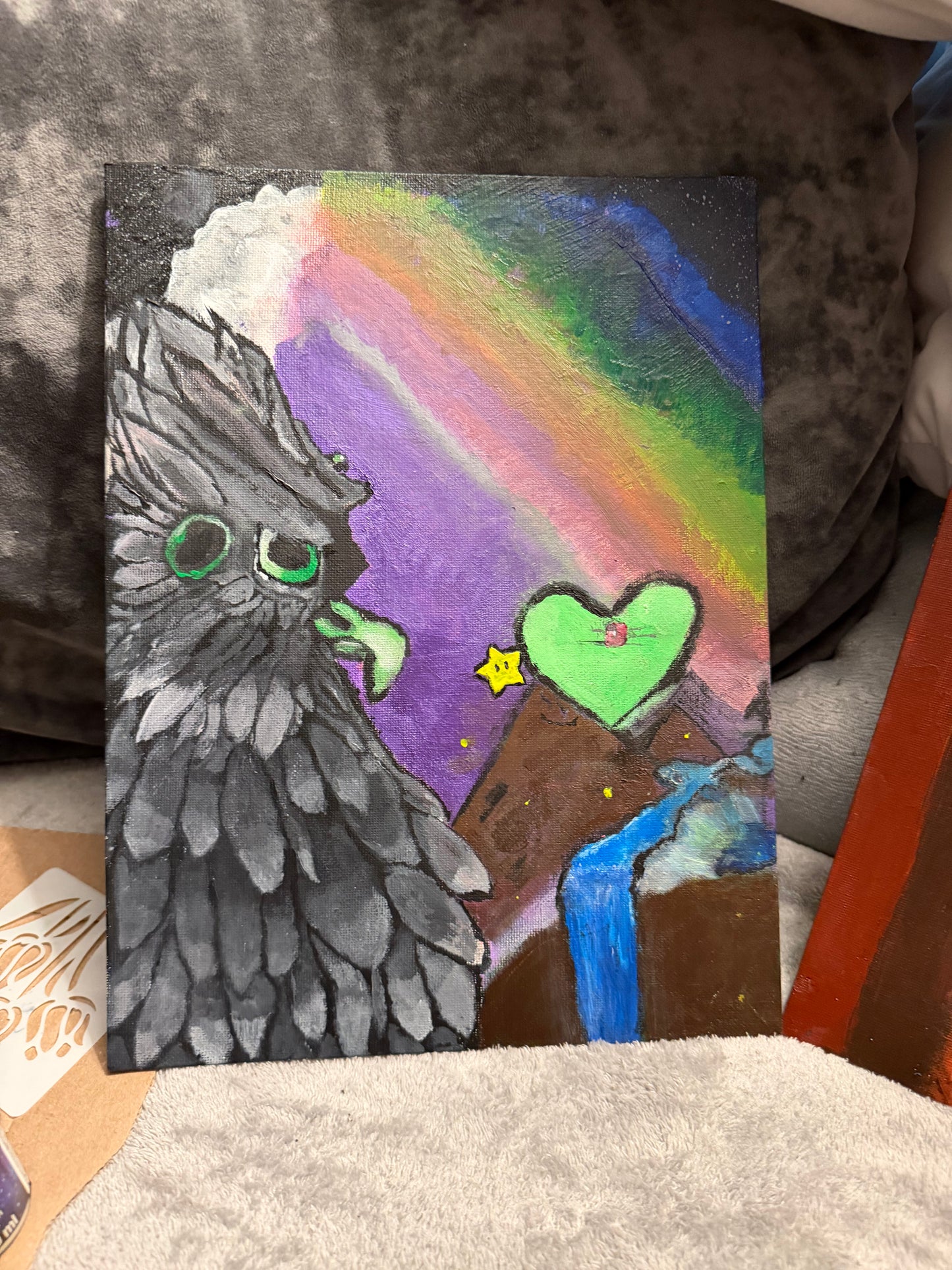 Innerstand Glow in the Dark Painting
