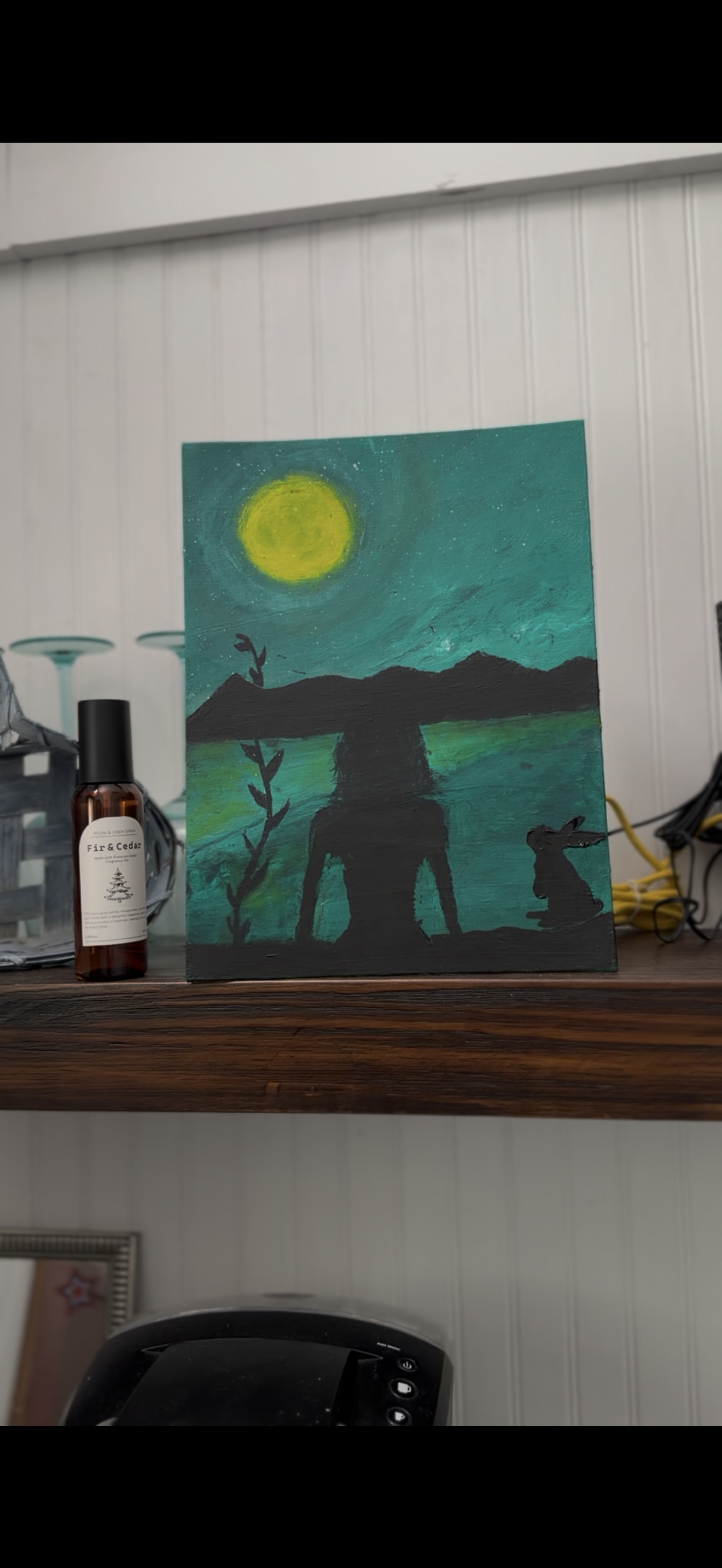 Walk Glow In The Dark Painting