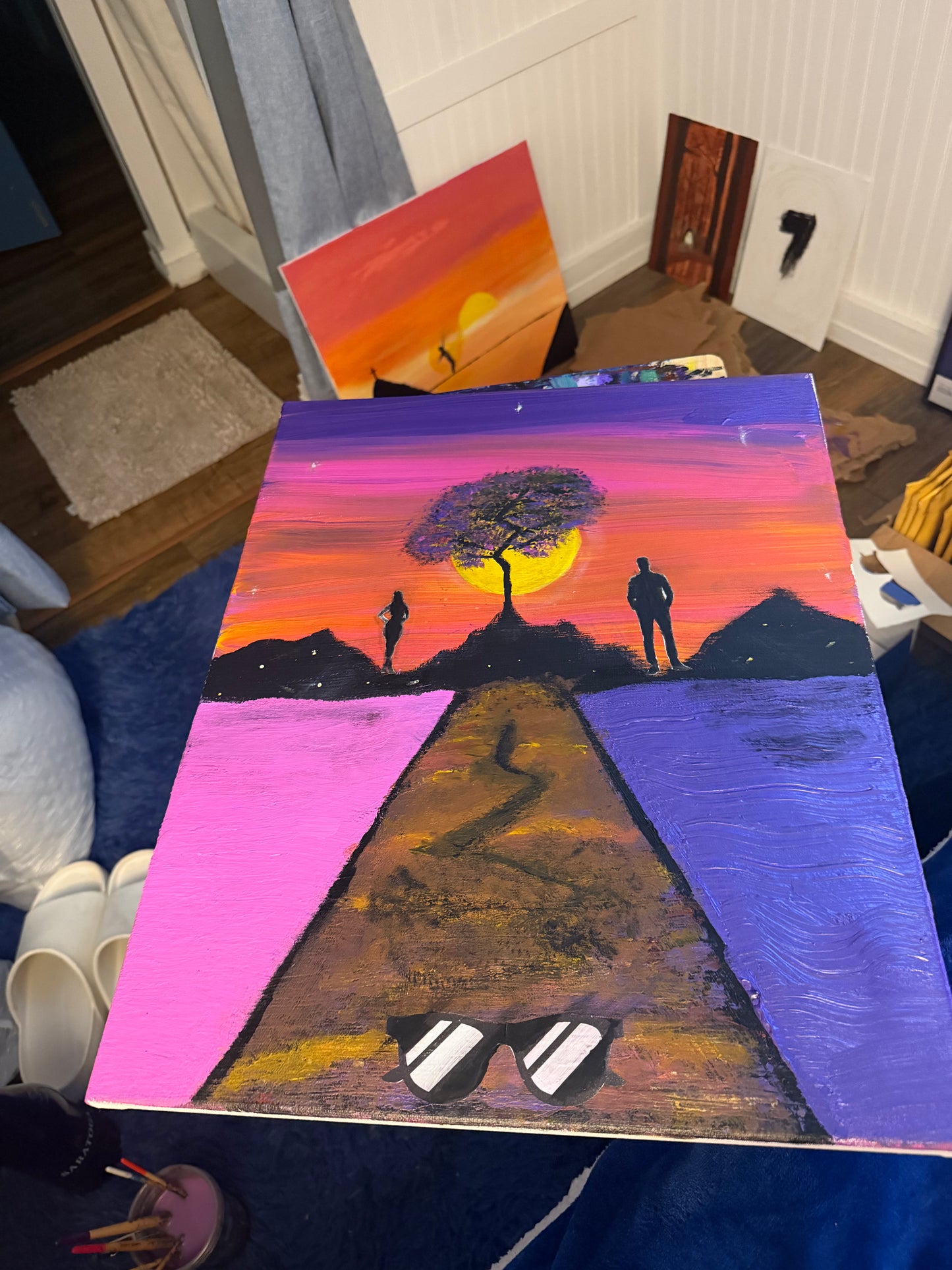 $ummer Night$ Painting (Glow in The Dark)