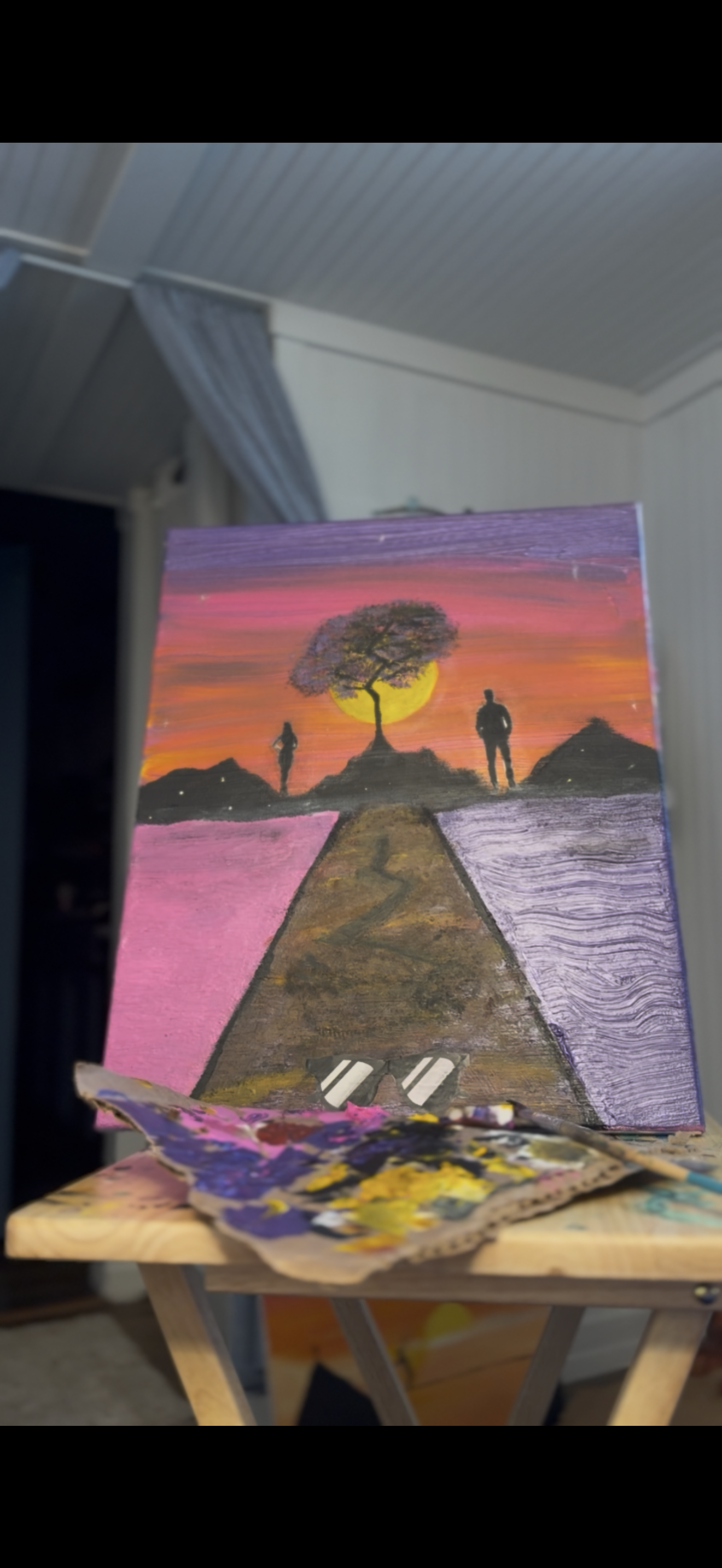$ummer Night$ Painting (Glow in The Dark)