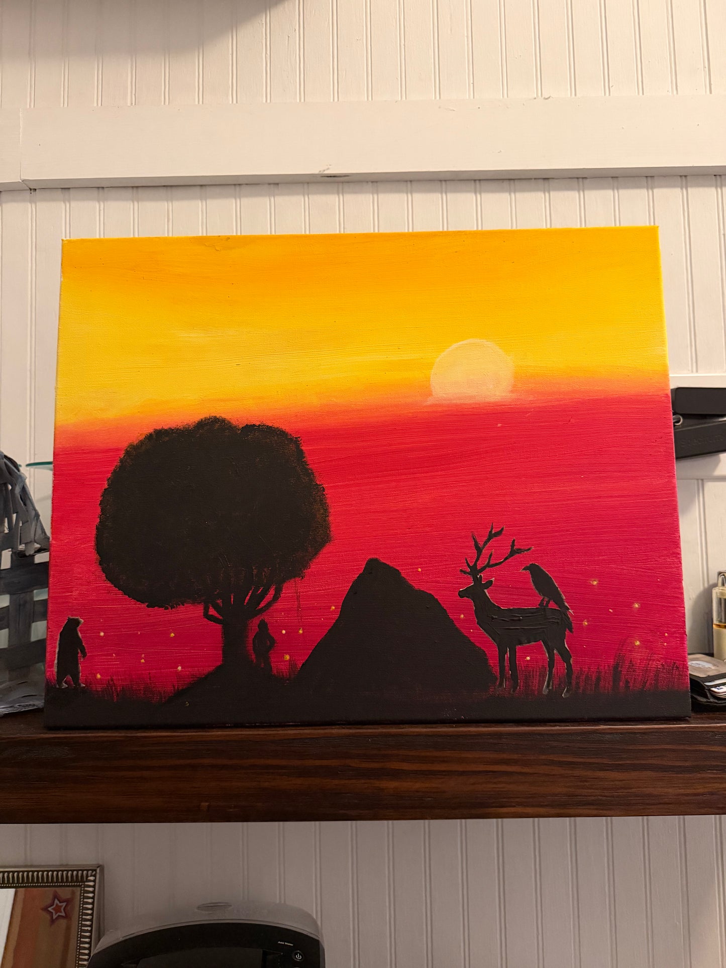 D33r Painting (Glow In The Dark)