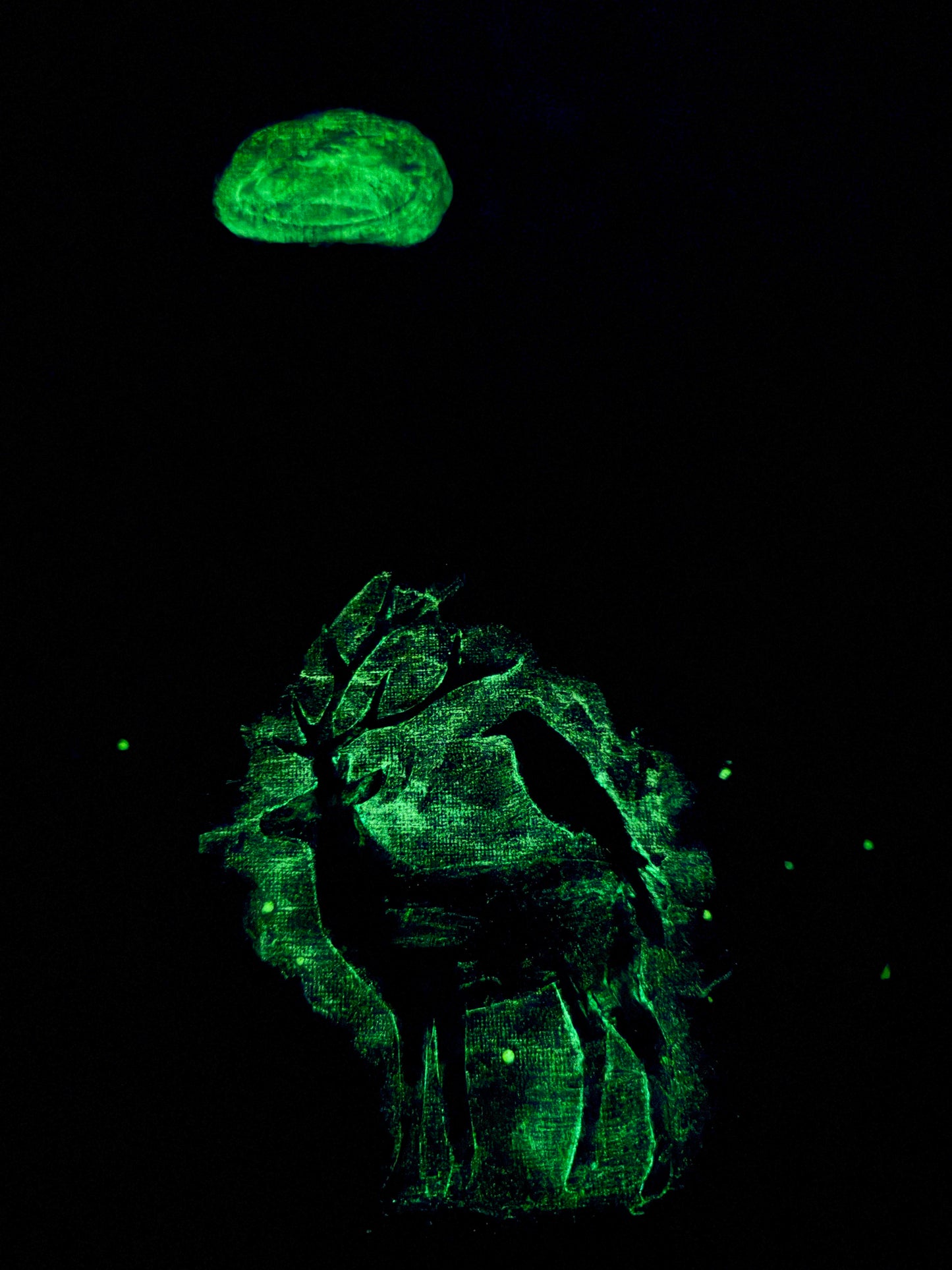 D33r Painting (Glow In The Dark)