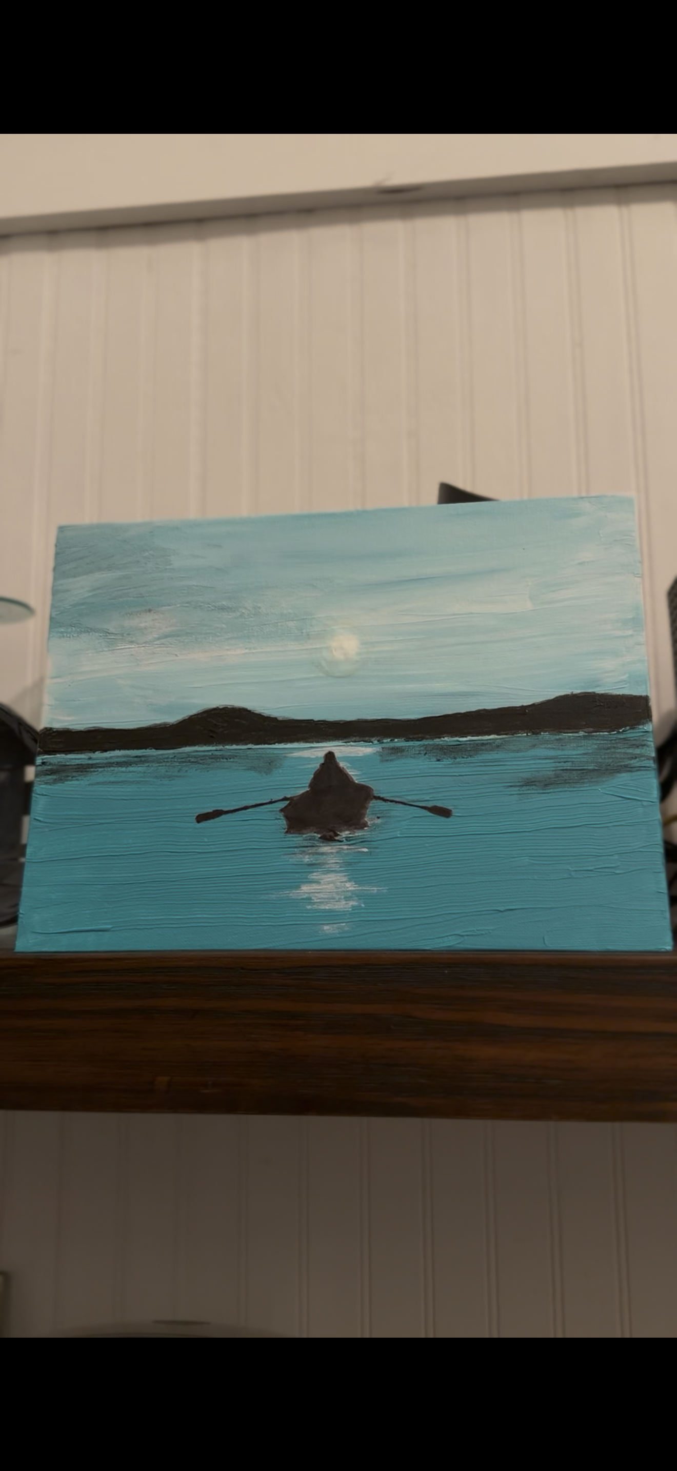 "The Light" Glow In The Dark Painting