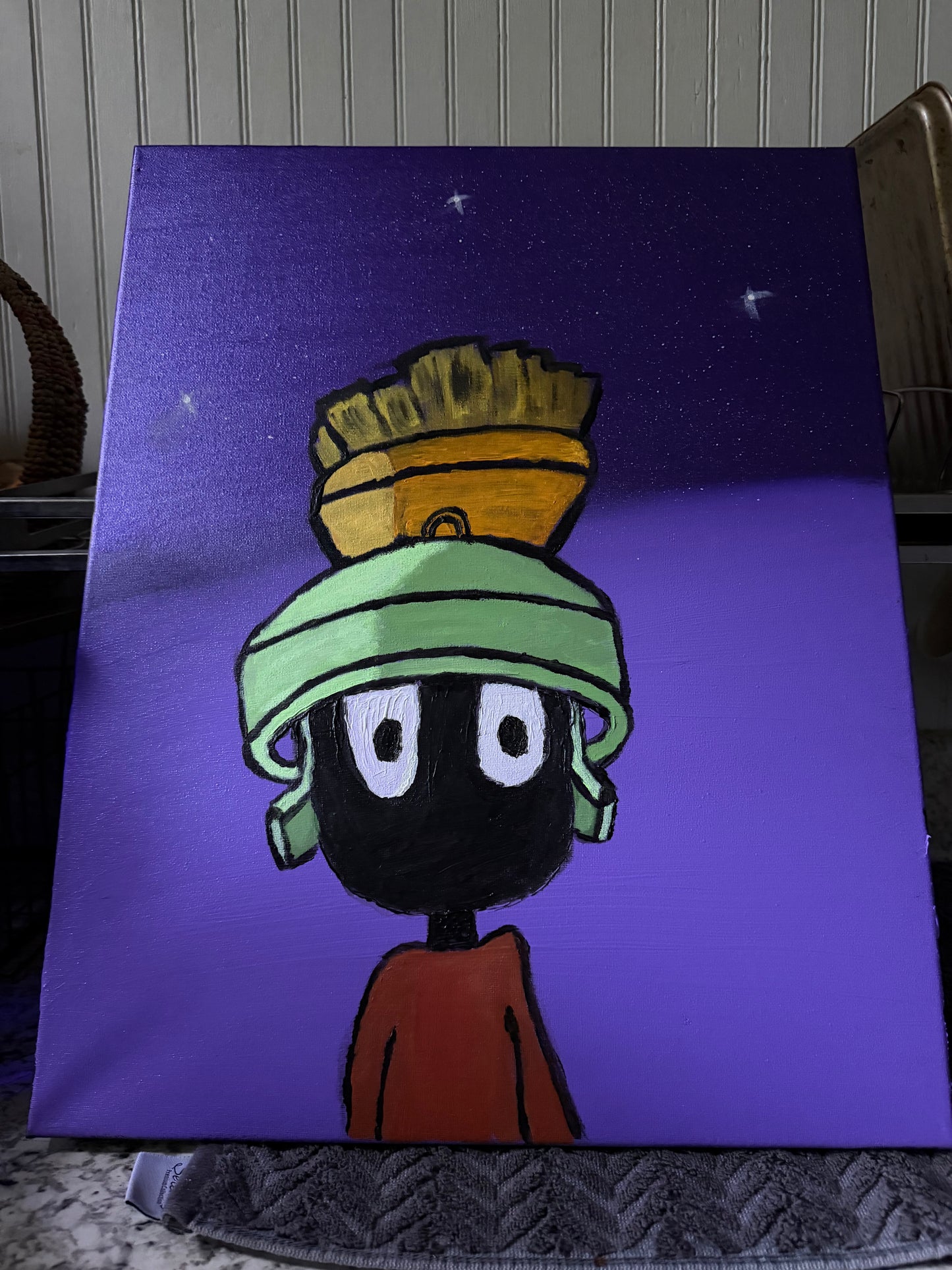 "Marvin" Painting