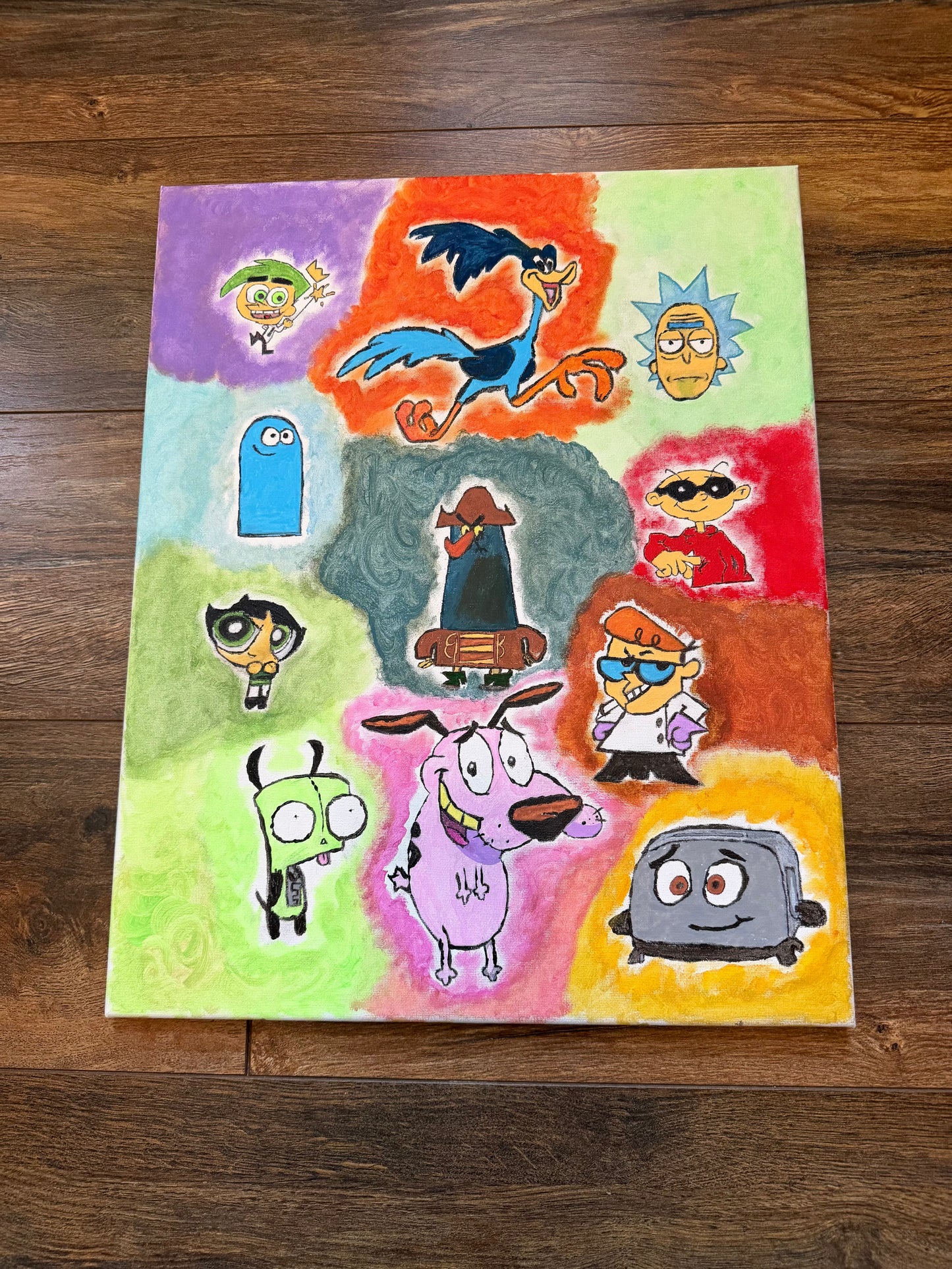 "Cartoons" Painting (16 x 20)