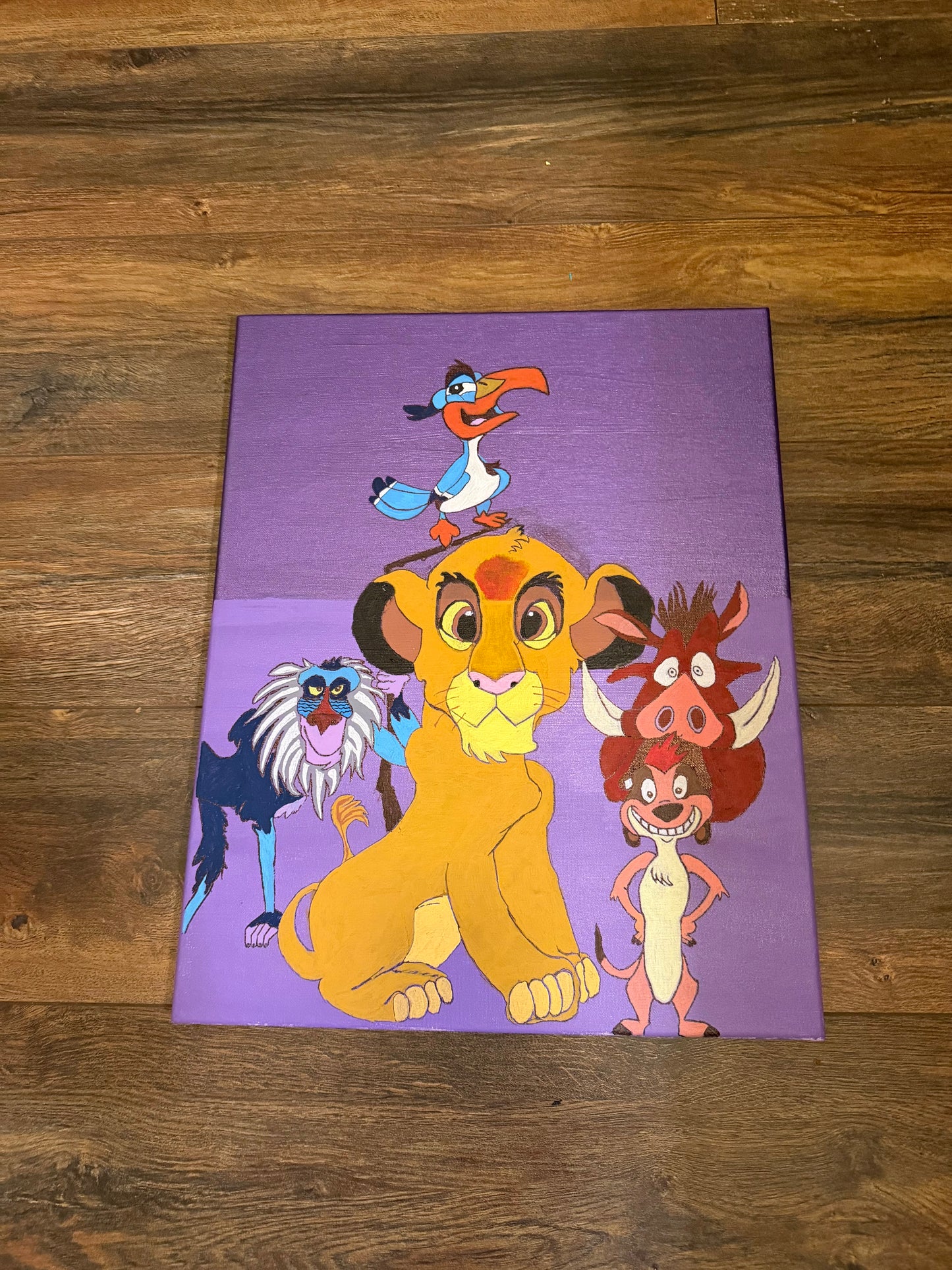 "The Lion King" Painting (16x20)