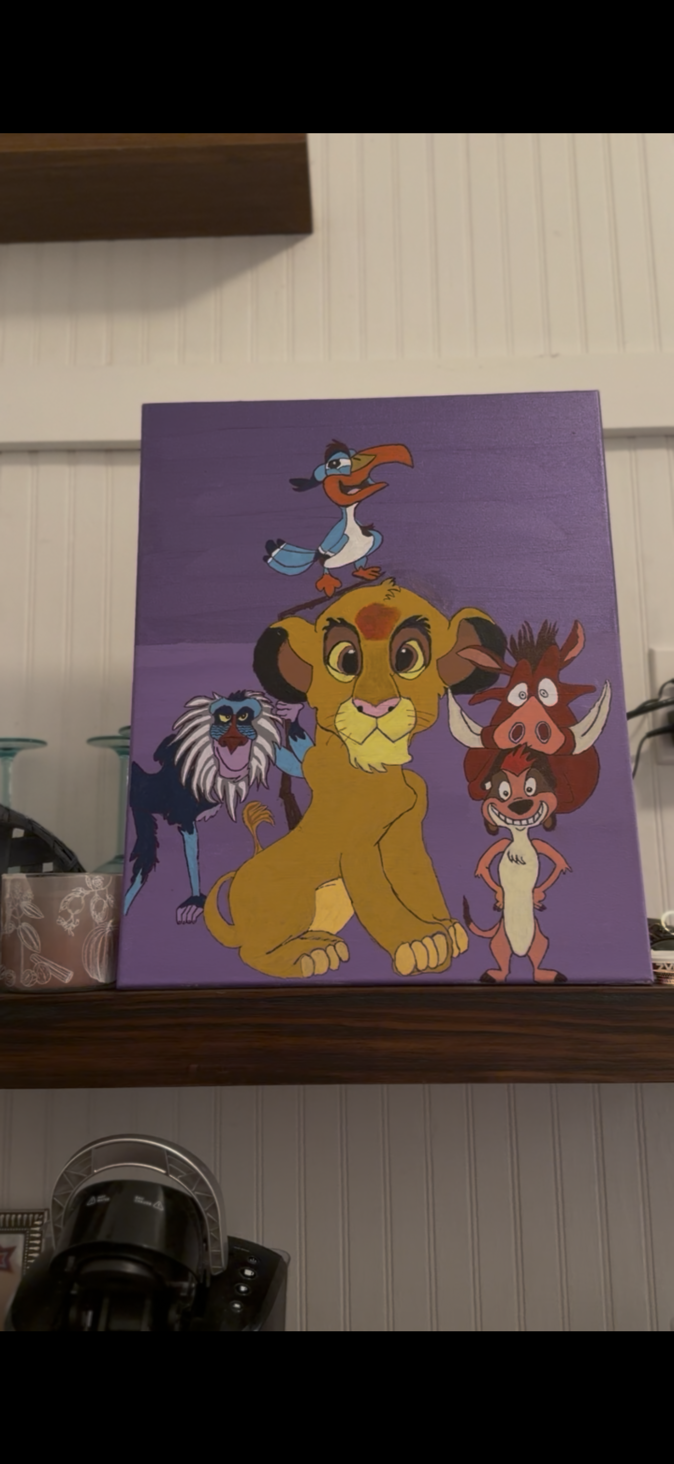 "The Lion King" Painting (16x20)