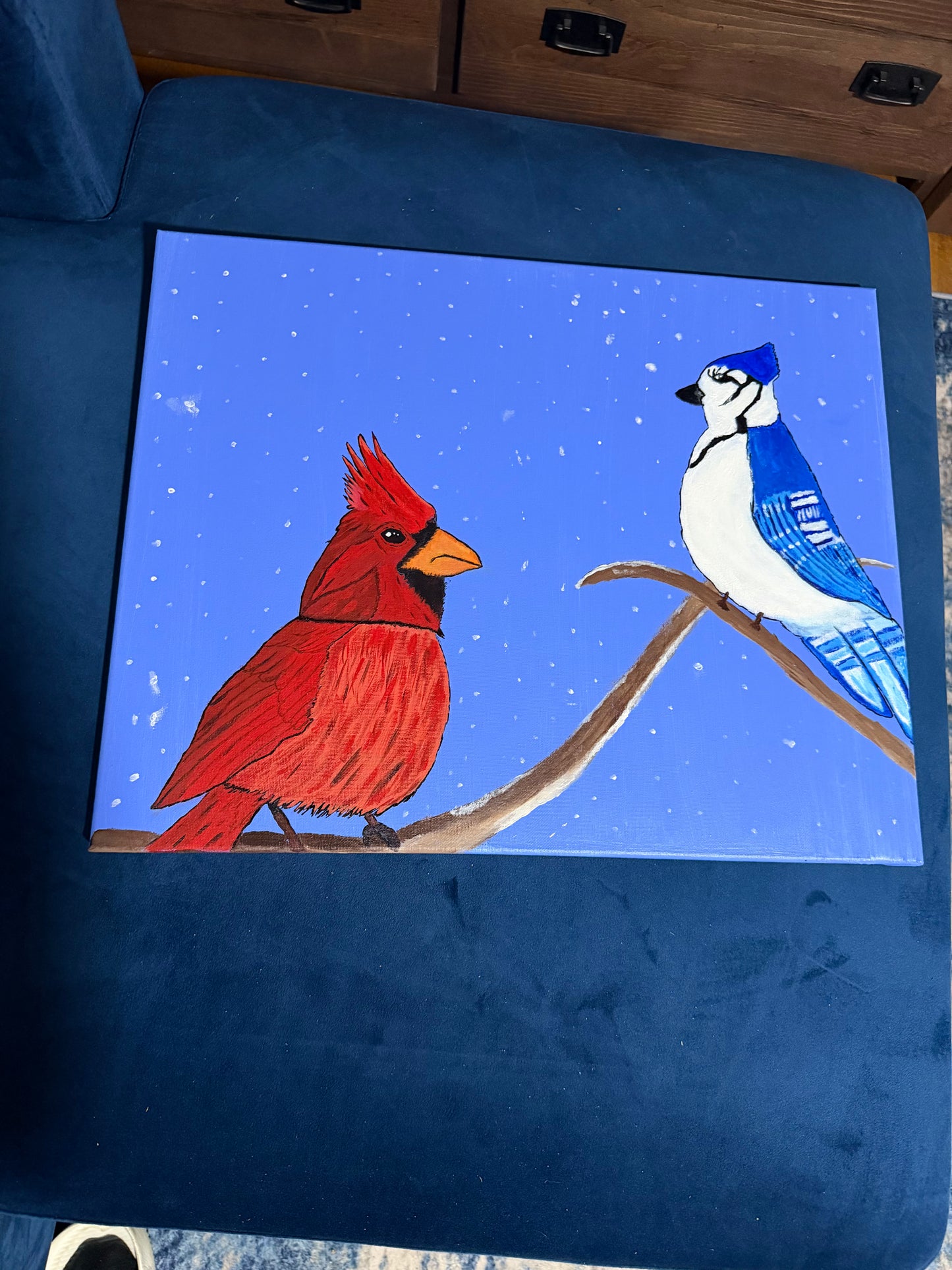 "Birds of a Feather" (16x20)