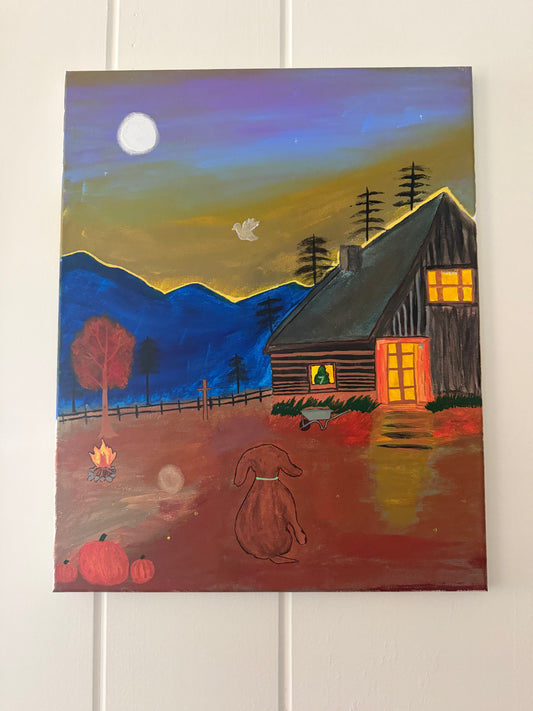 "The Ridge" Painting (16x20)