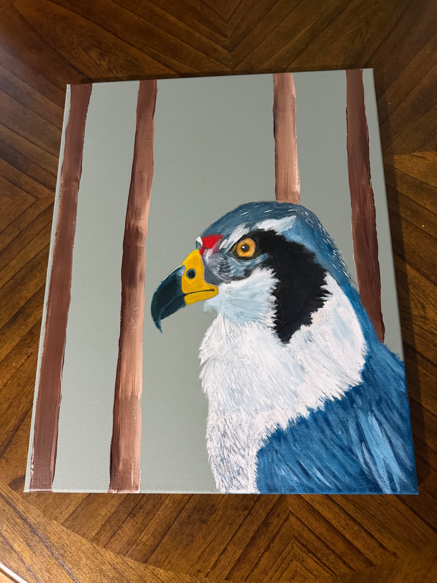 "Falcon" Painting (16x20)