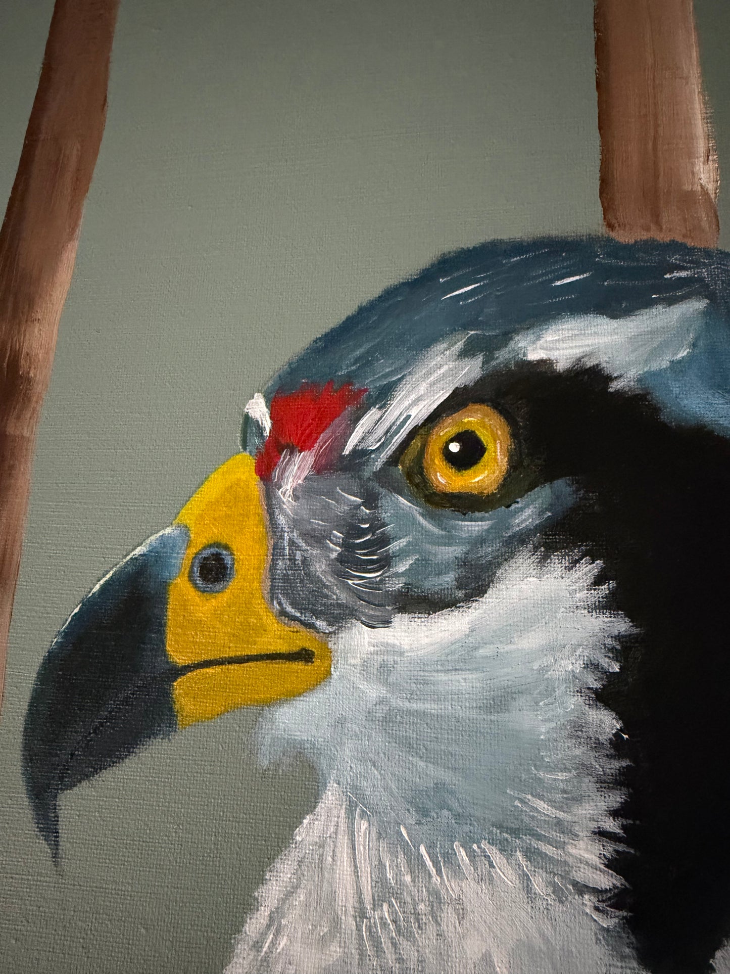 "Falcon" Painting (16x20)