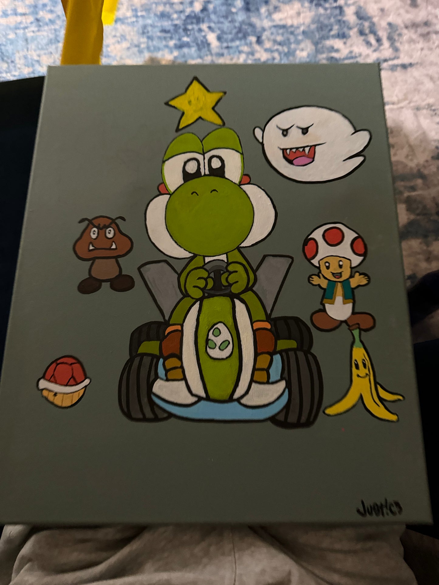 "Yoshi" Painting (16x20)