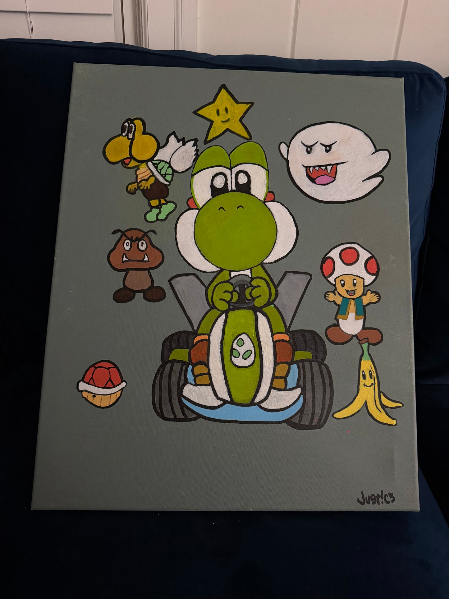 "Yoshi" Painting (16x20)