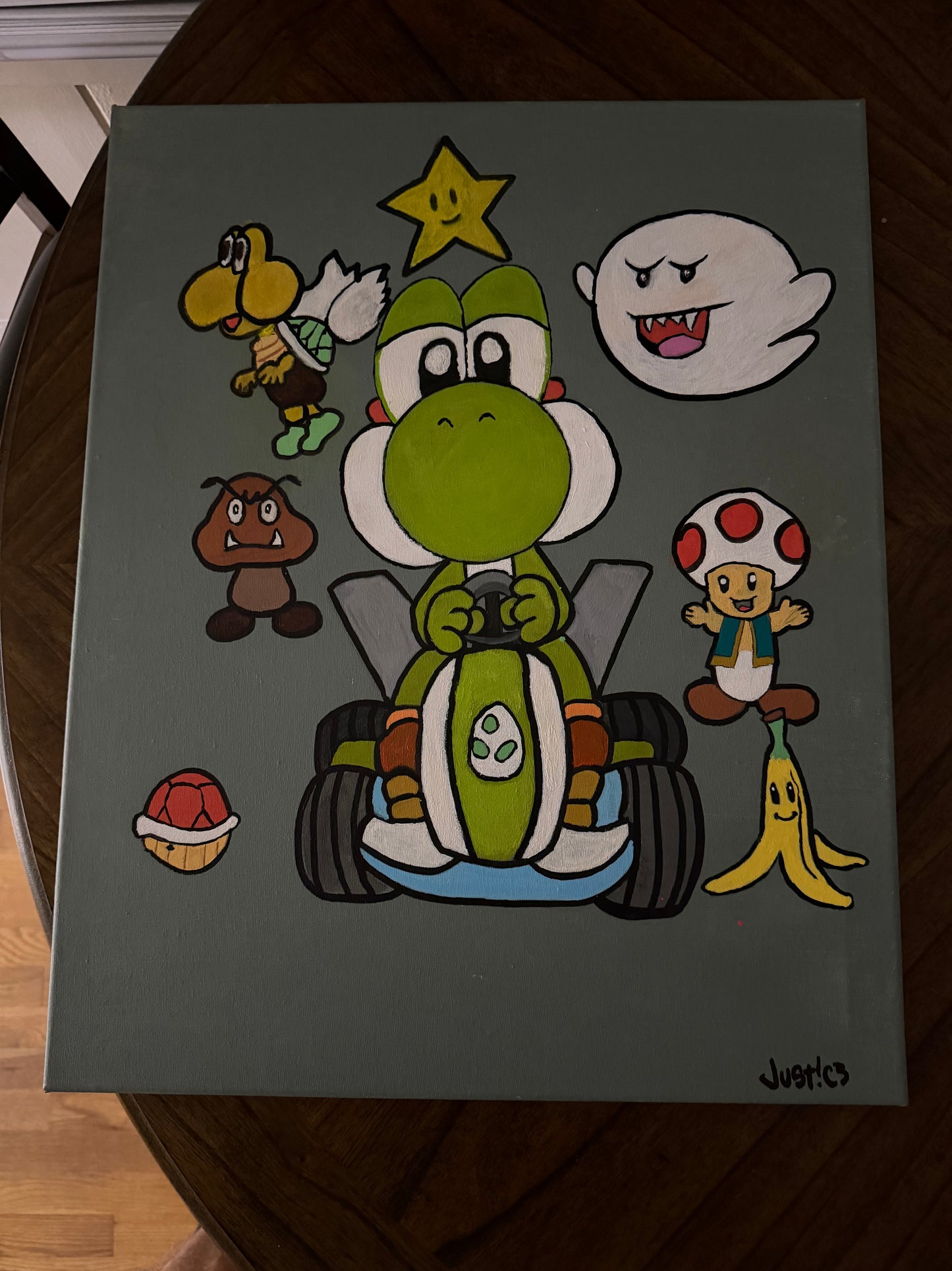 "Yoshi" Painting (16x20)