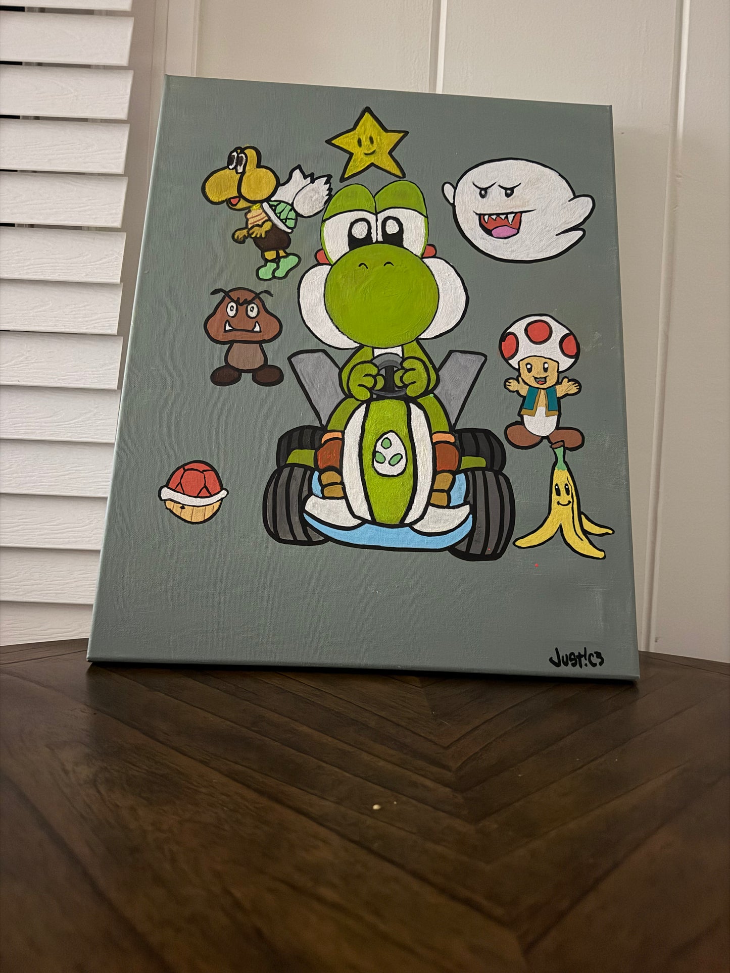 "Yoshi" Painting (16x20)