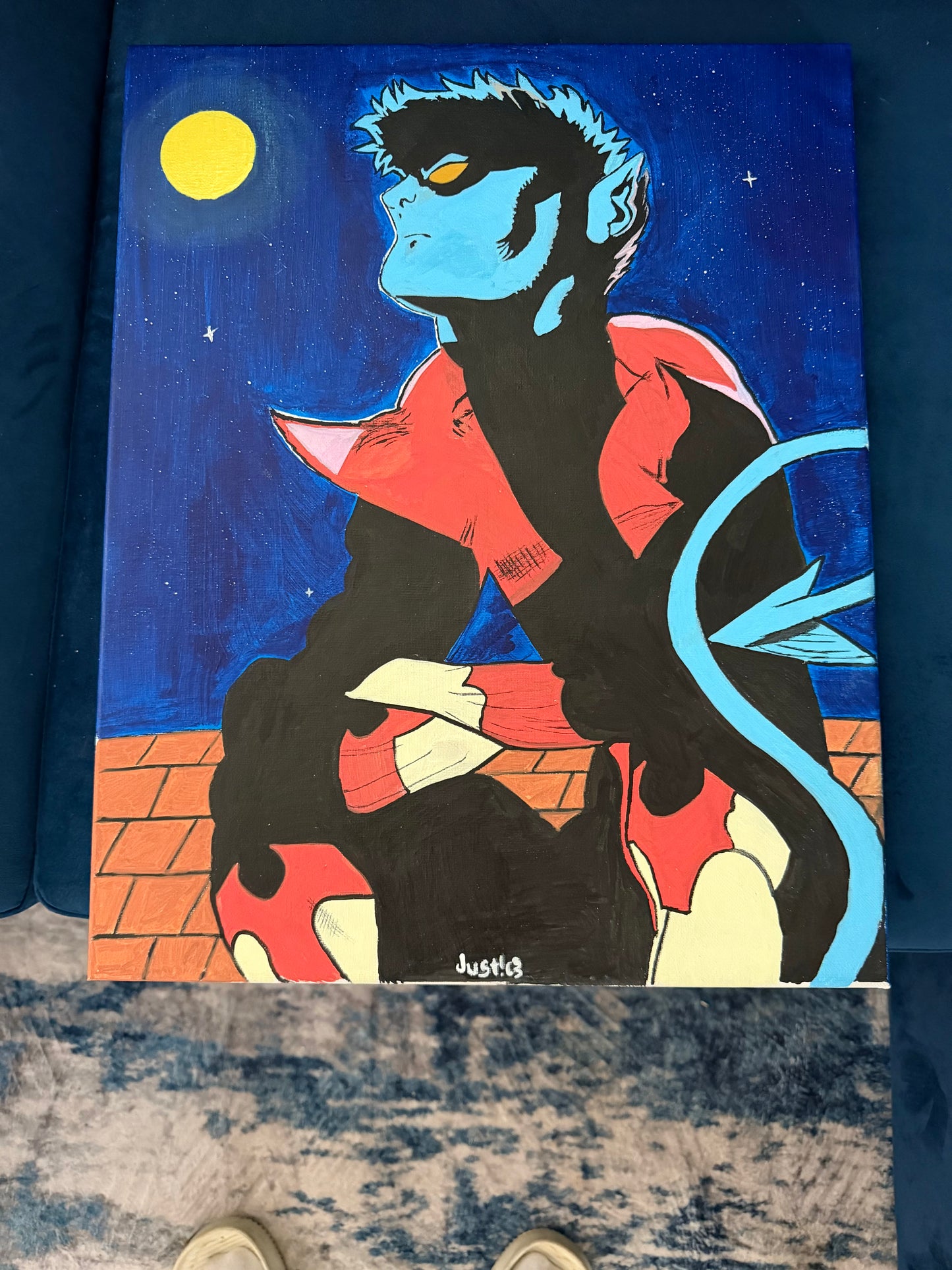 "NightCrawl3r" Painting (16x20)