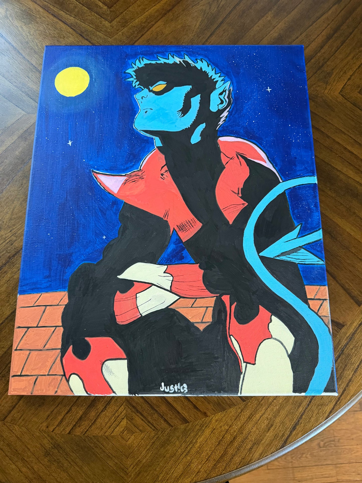 "NightCrawl3r" Painting (16x20)