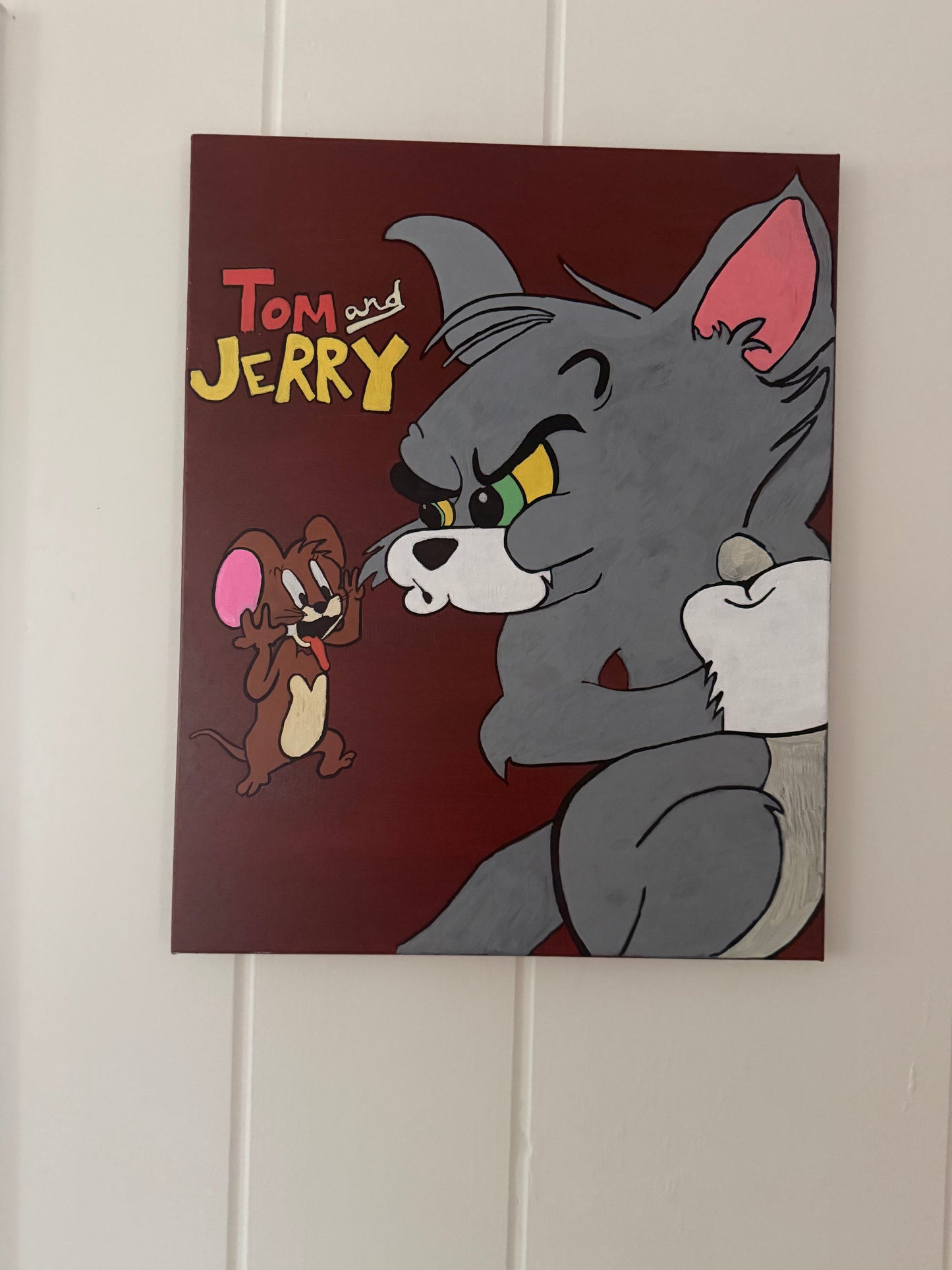 "Tom & Jerry" Painting (16x20)
