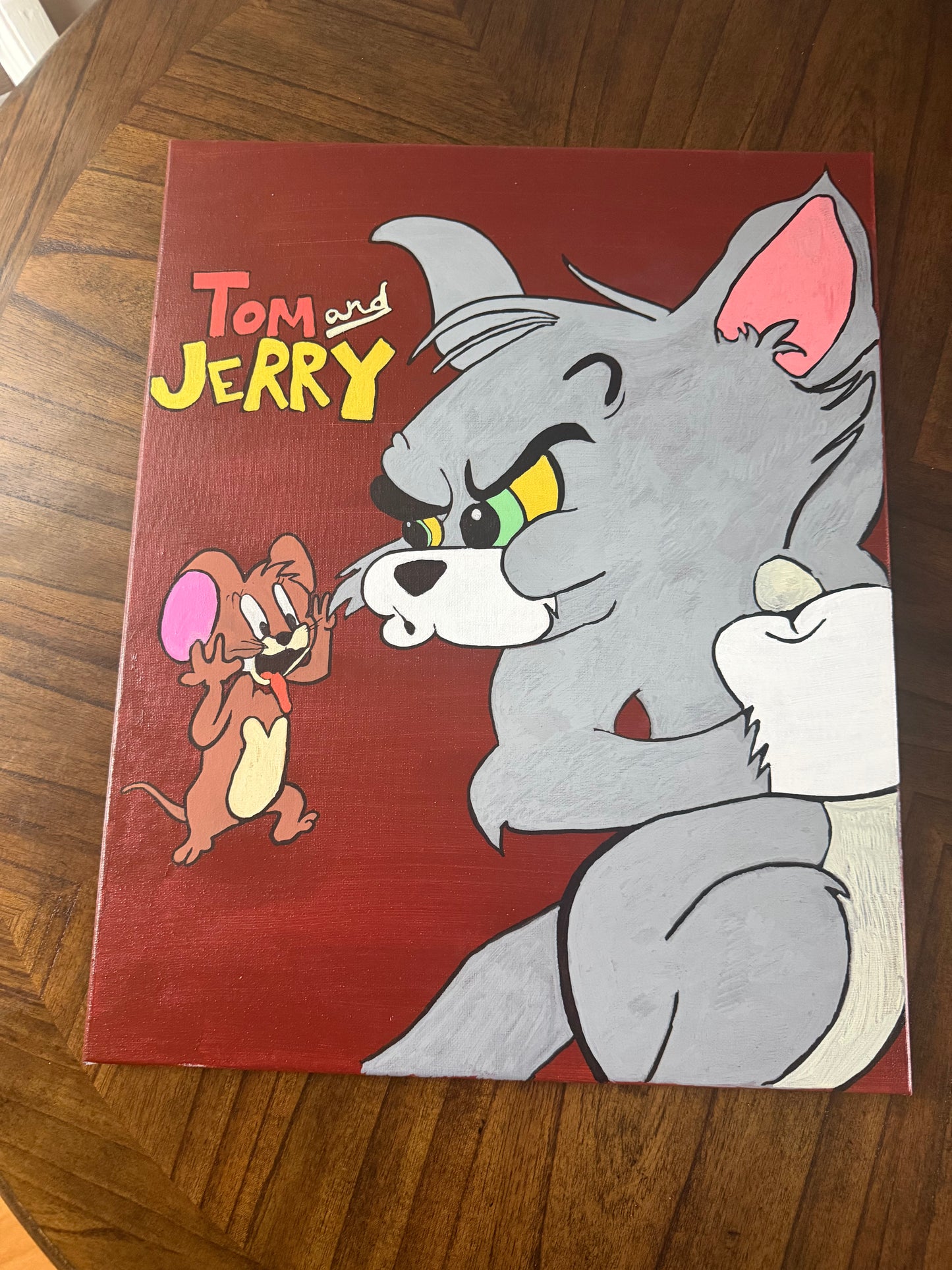 "Tom & Jerry" Painting (16x20)