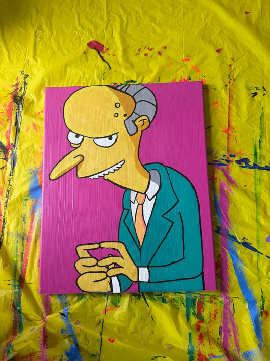 "Mr. Burns" Painting(16x20)
