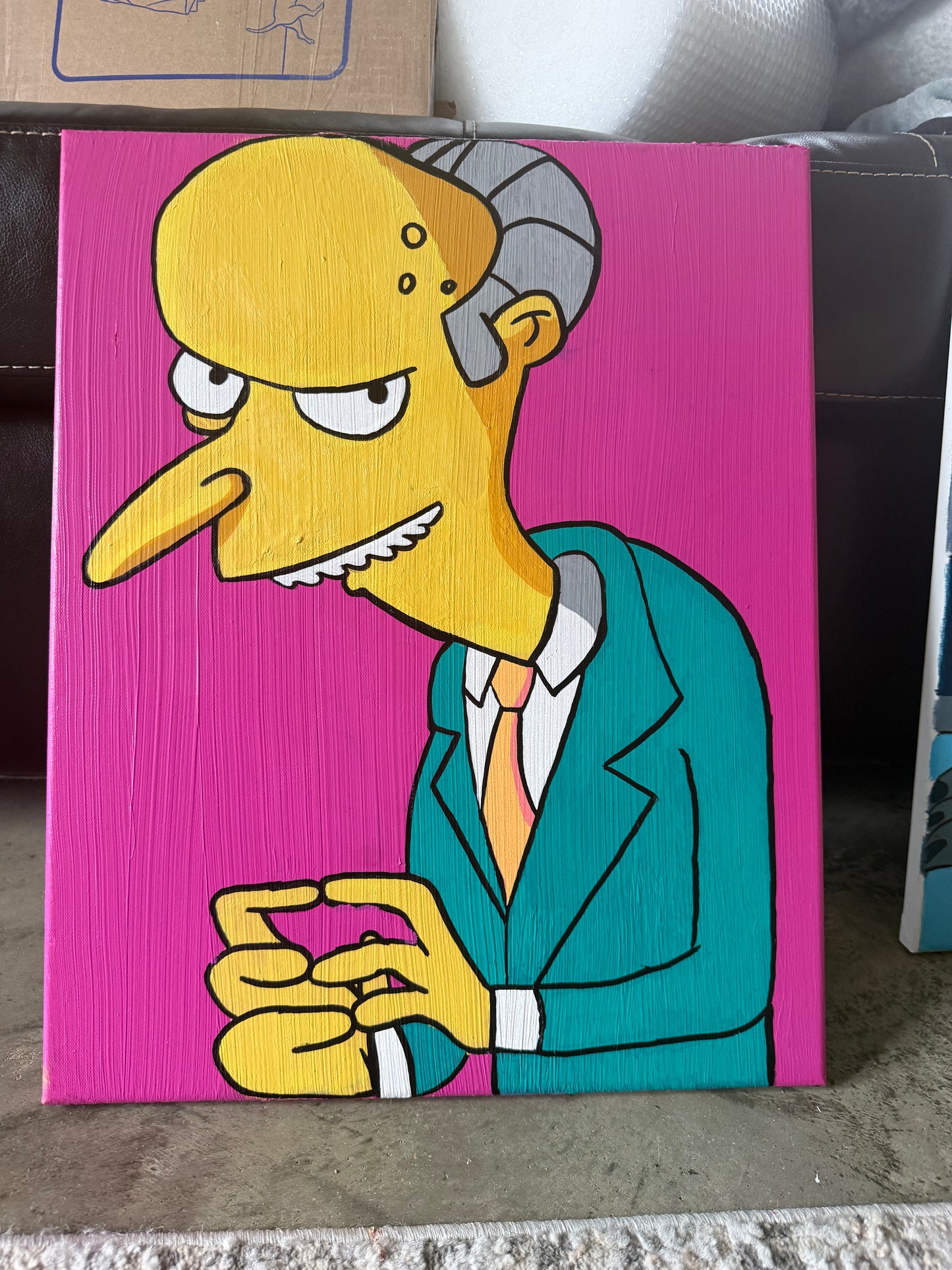 "Mr. Burns" Painting(16x20)