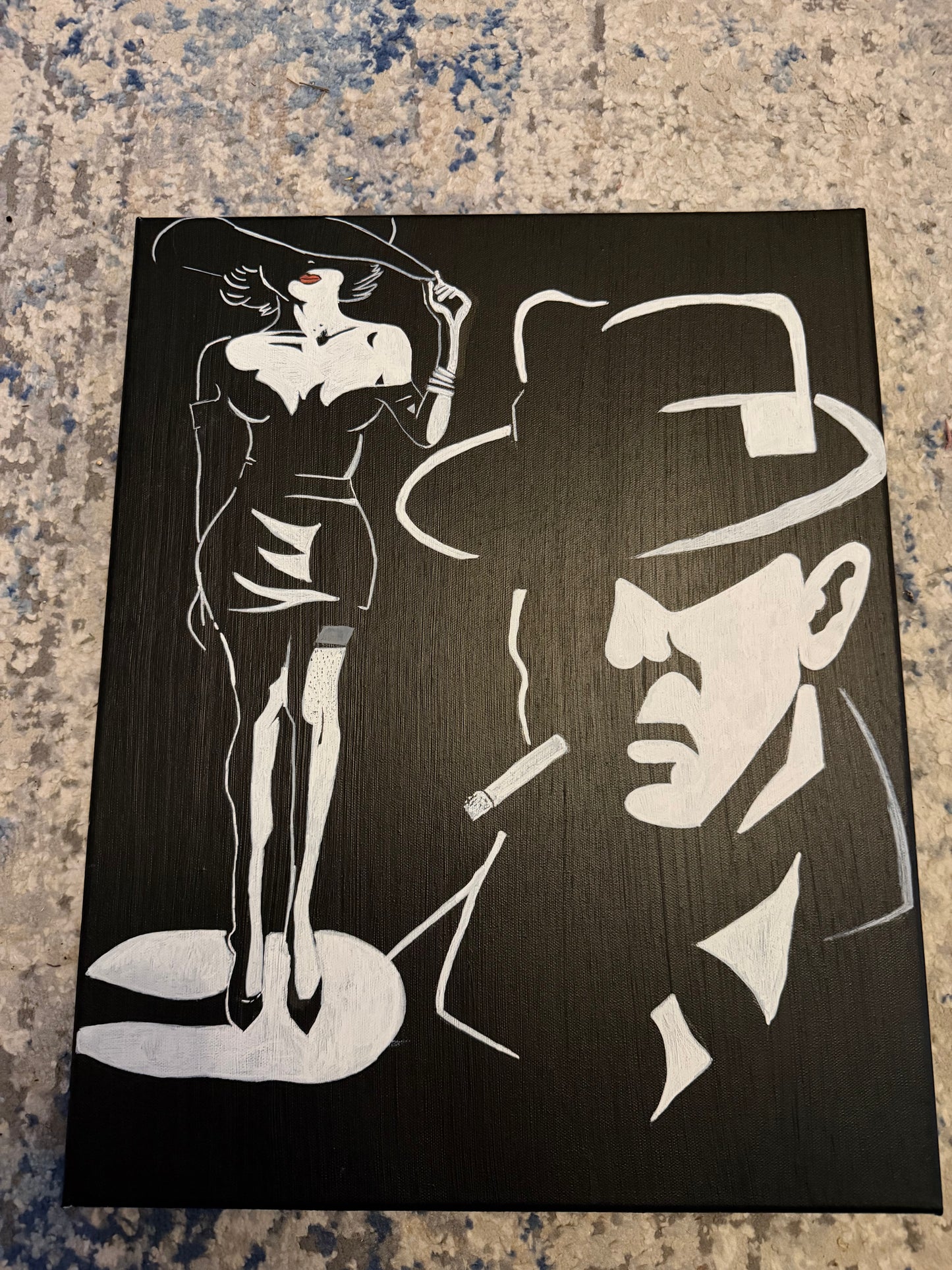 "The Power Couple" Painting (16x20)