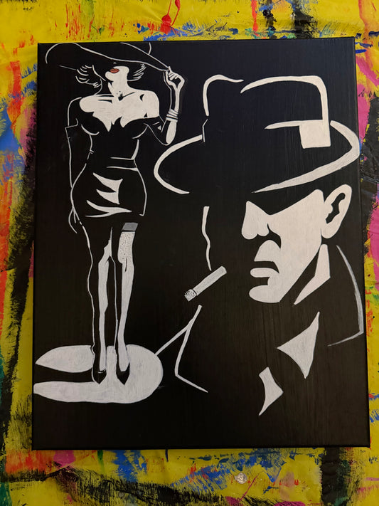 "The Power Couple" Painting (16x20)