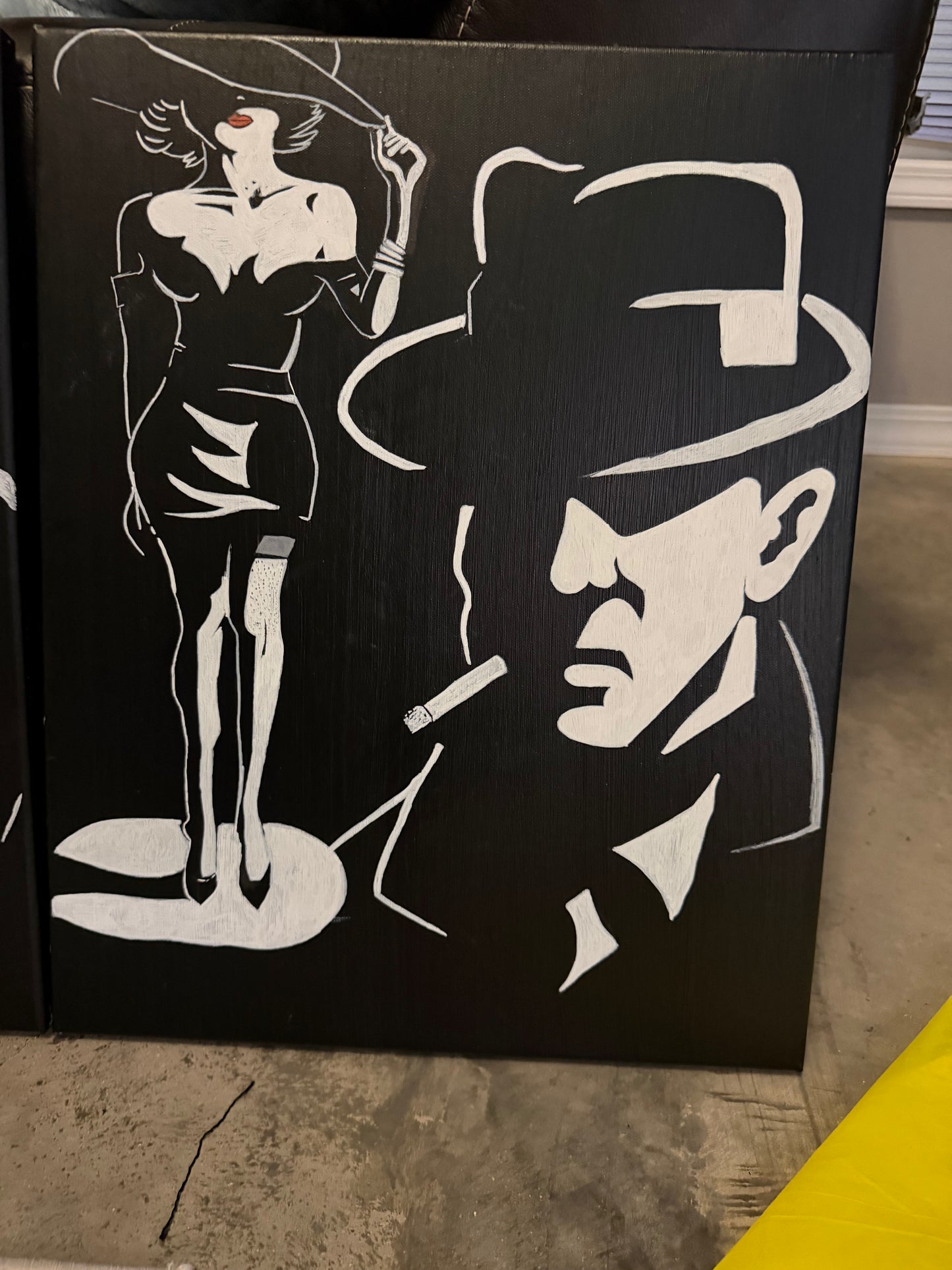 "The Power Couple" Painting (16x20)