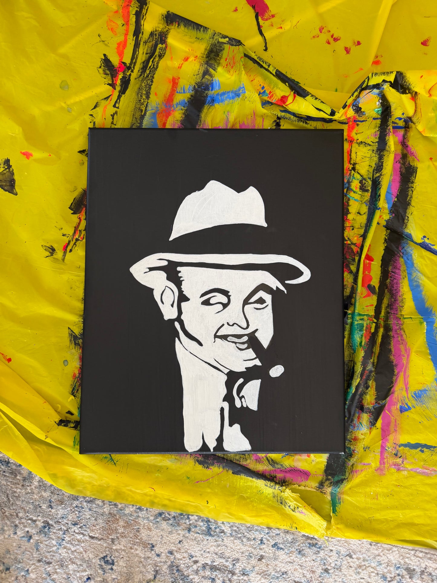 "Capone" Painting (16x20)