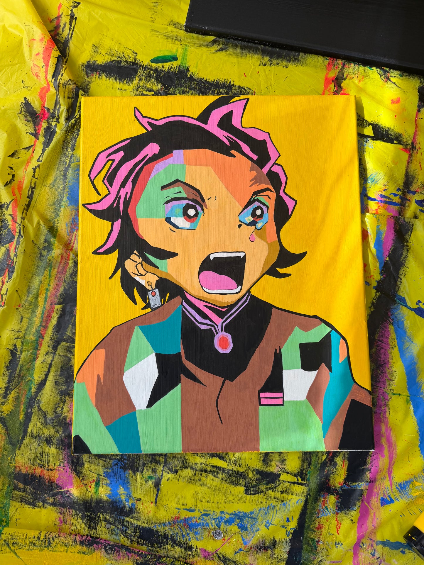 "Demon Slayer" Painting (16x20)