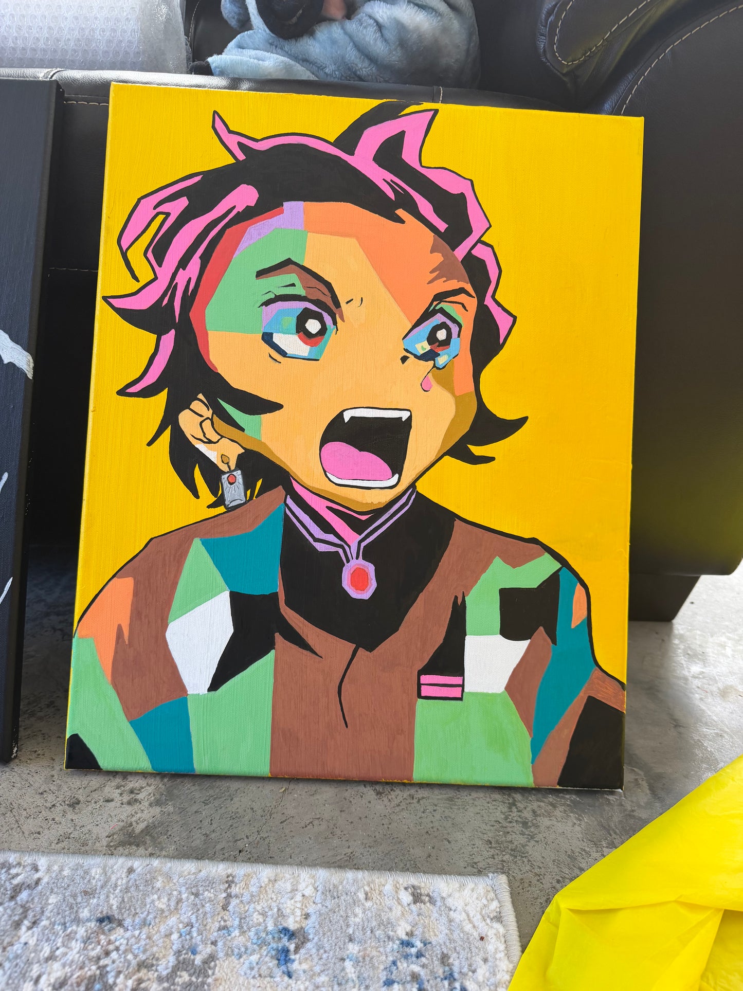 "Demon Slayer" Painting (16x20)