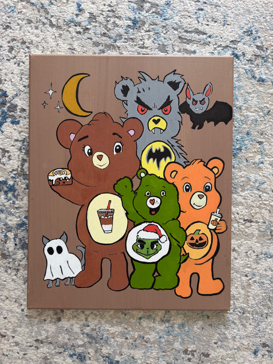 "The Scare Bears" Painting (16x20)