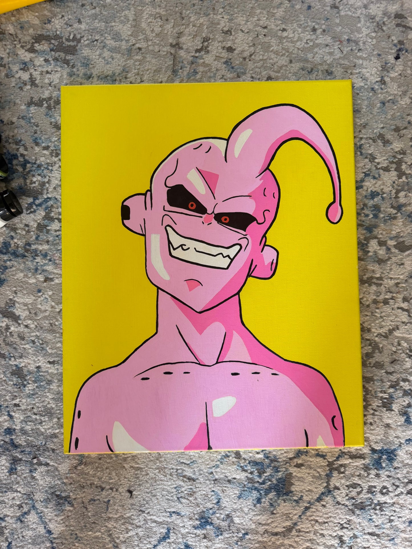 "Kid Buu DBZ" Painting (16x20)