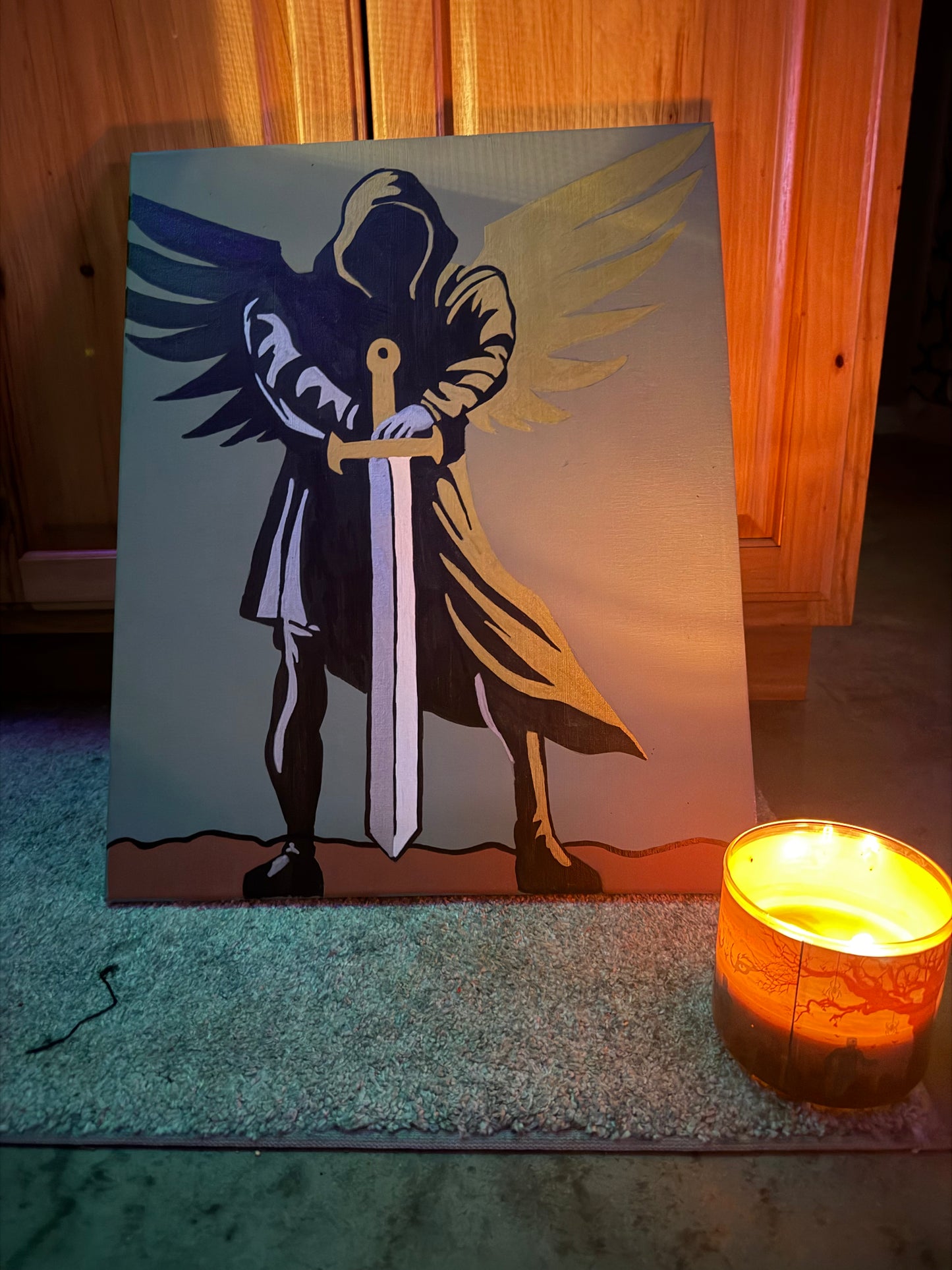 "Michael" Painting (16x20)