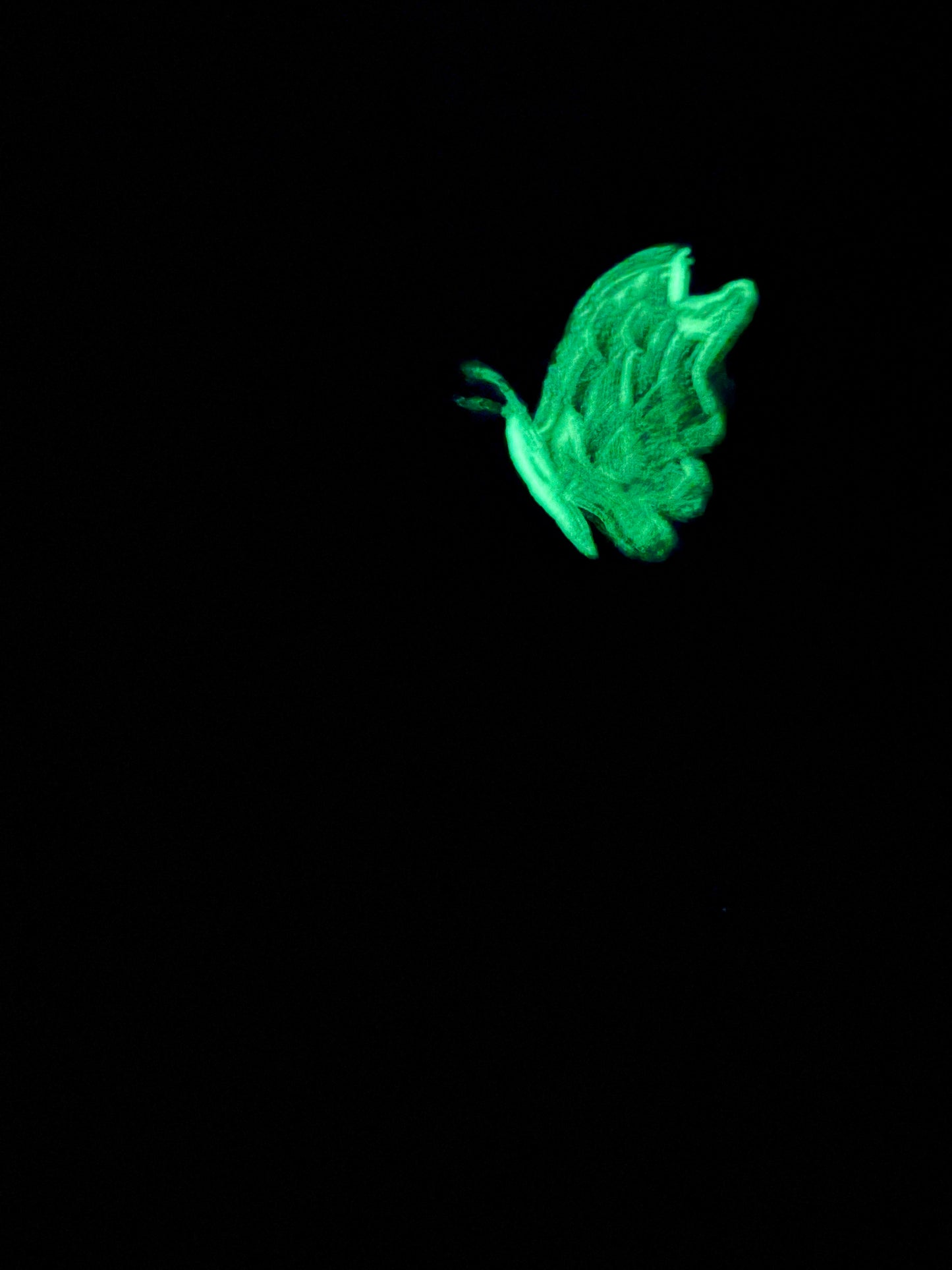 "Look Up" Glow In The Dark Painting (16x20)