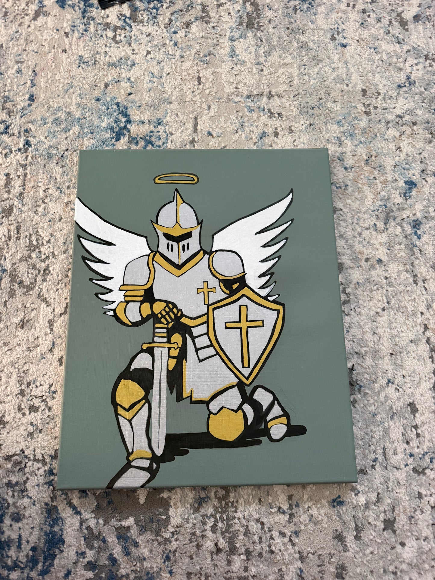 "Armor Up" Painting (16x20)