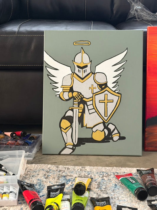 "Armor Up" Painting (16x20)
