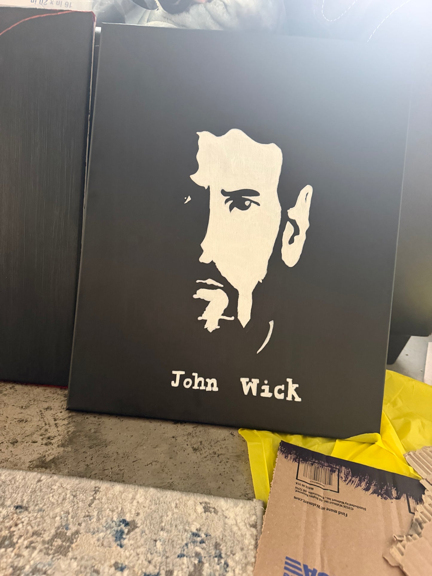 "Wick" Painting (16x20)